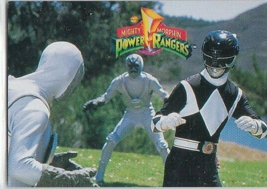 M) 1994 Saban Mighty Morphin Power Rangers Trading Card #34 Power Smash