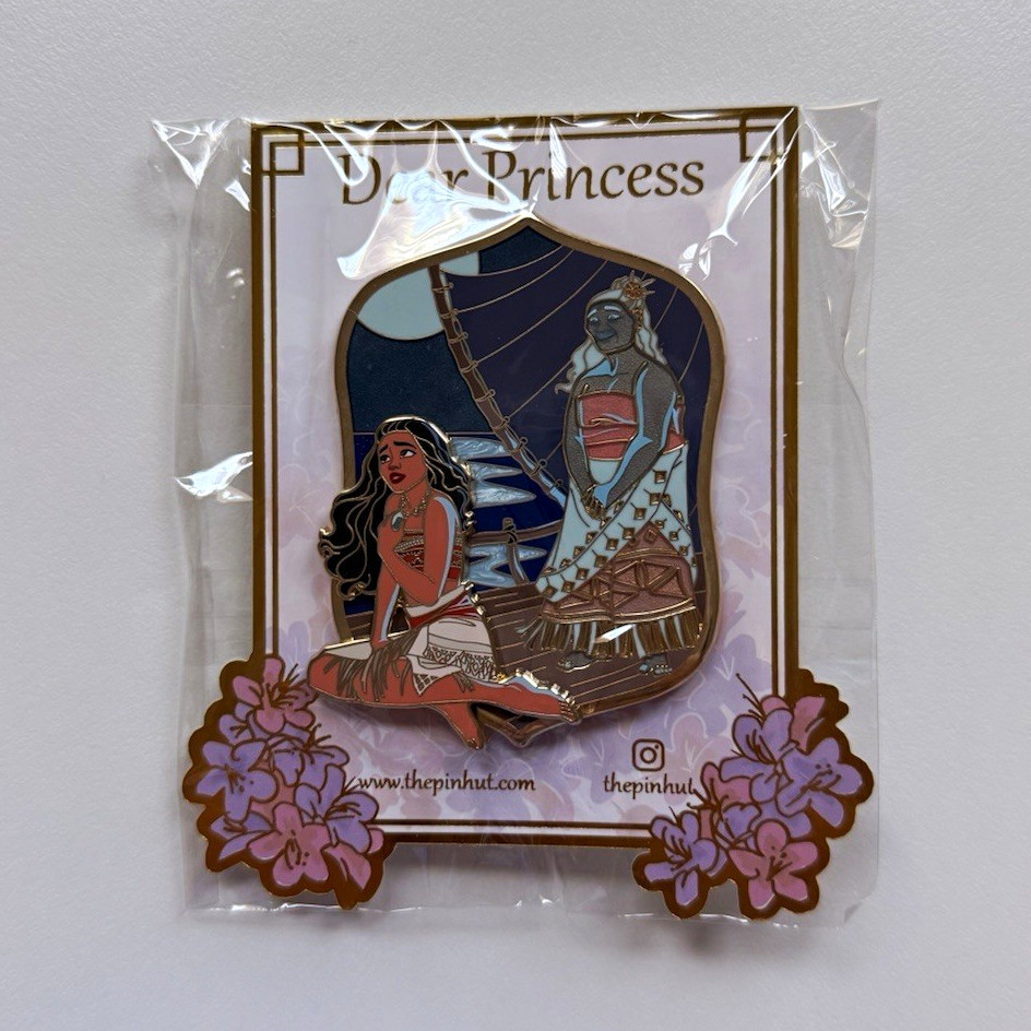 RARE LE 50 thepinhut Disney Princess Moana Fantasy Pin