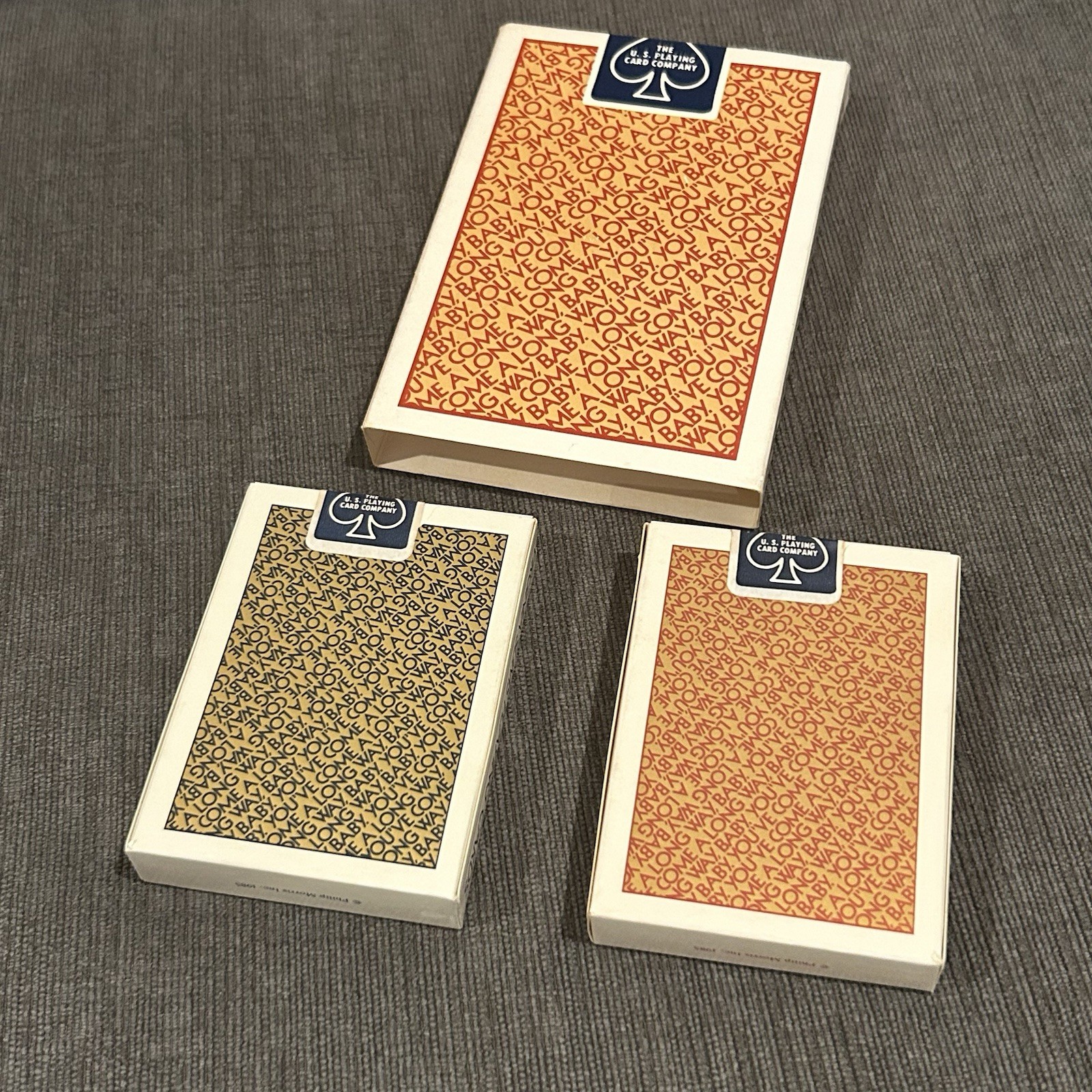 Vintage 1985 Virginia Slims Playing Cards Lot 2 Decks Both Sealed