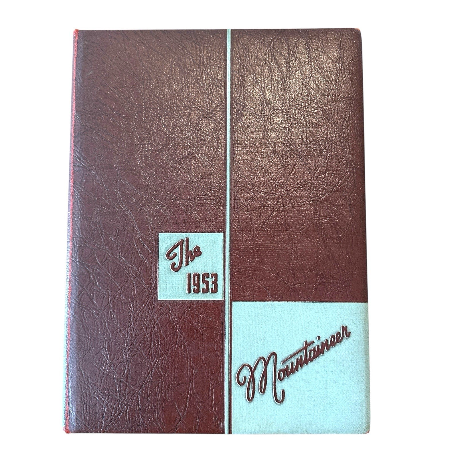 1953 The Mountaineer School Annual Yearbook Vintage Waynesville High School, NC