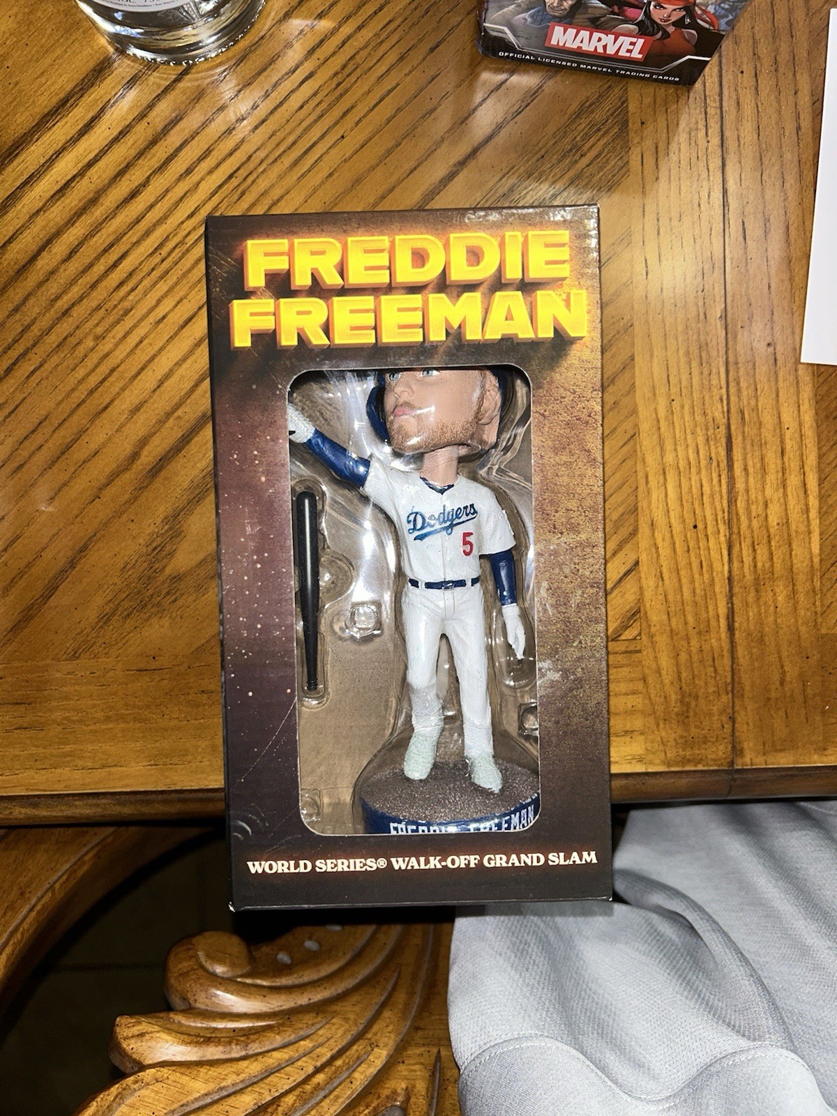 2025 Dodgers SGA Freddie Freeman2024 World Series Walk Off Grand Slam Bobblehead