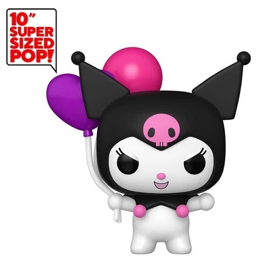 Hello Kitty Kuromi Jumbo 10-Inch Funko Pop Vinyl Figure