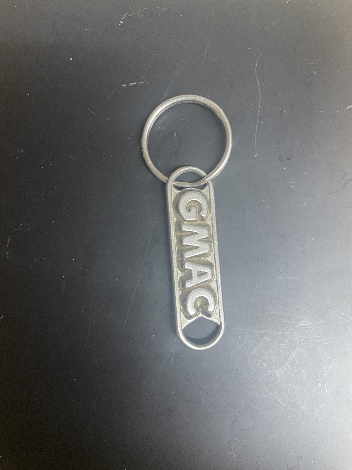 Vintage GMAC GMC Factory Keychain Key Ring