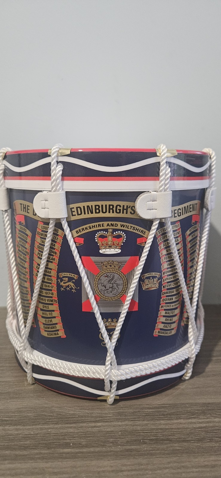 Duke Of Edinburgh\'s Royal Regiment Drum Ice Bucket DERR