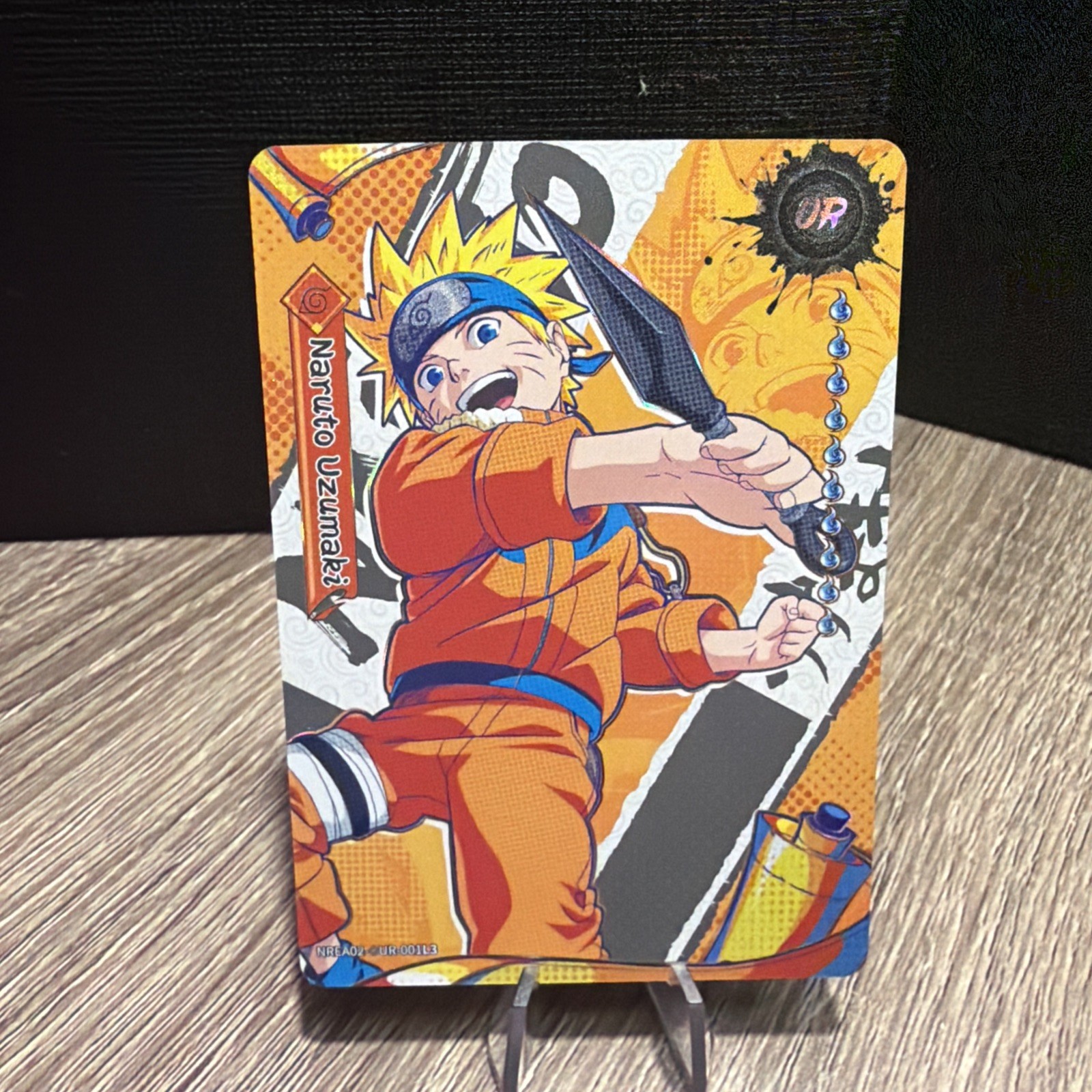 KAYOU Naruto Uzumaki Kayou Naruto UR Hologram Card NREA02-◇UR-001L3