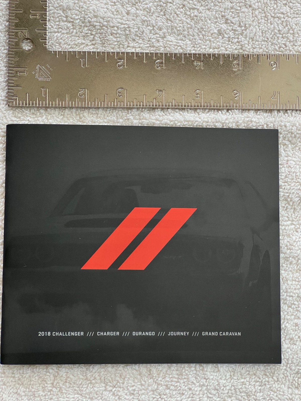 2018 Dodge Challenger Charger Durango Journey Grand Caravan Brochure. SRT etc