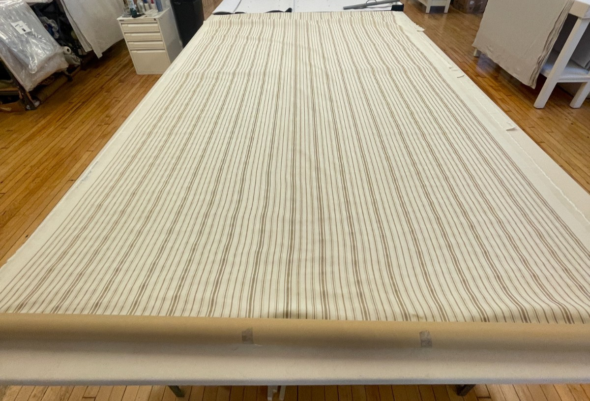 Fortuny MALMAISON String & Gold on Ivory - 5.78 Yards (3 Pieces) #5319 Fortuny MALMAISON String & Gold on Ivory - 5.78 Yards (3 Pieces) #5319