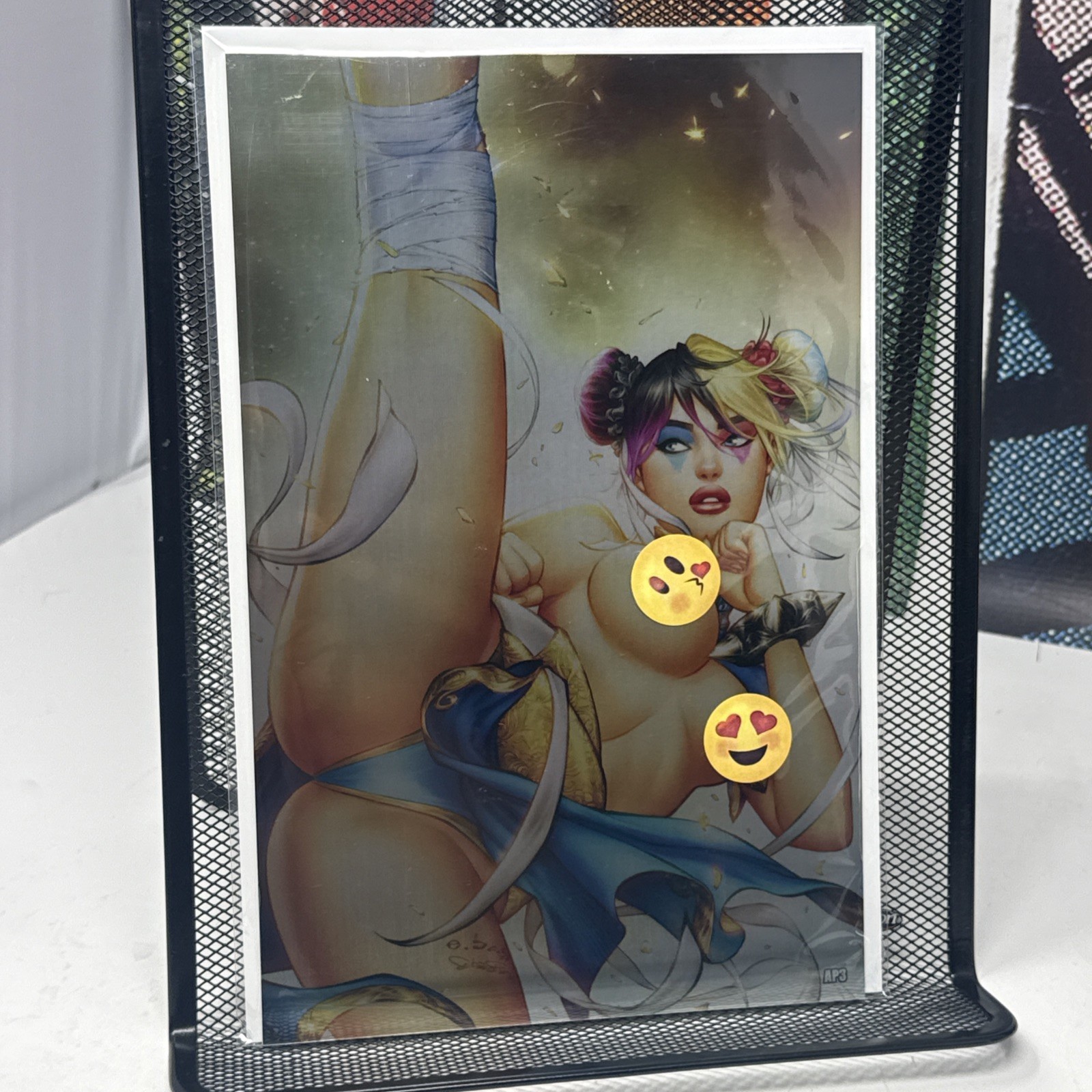 Hardlee Thinn #1 Chun-Li Street Fighter  EBAS AP3 Topless Metal Cover