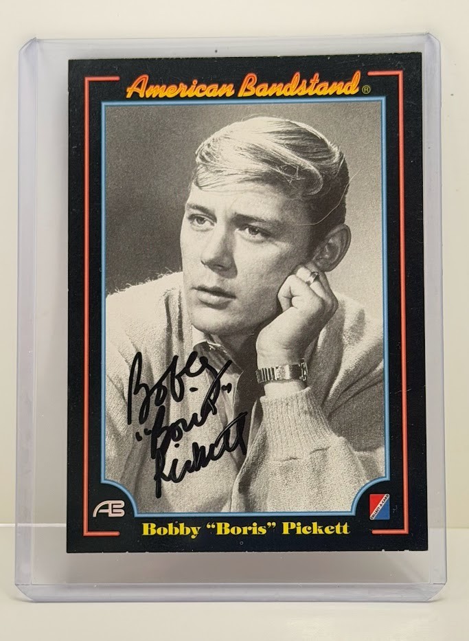 Signed Bobby Boris Pickett 1993 American Bandstand Music Card #39 (NM) Signed Bobby Boris Pickett 1993 American Bandstand Music Card #39 (NM)