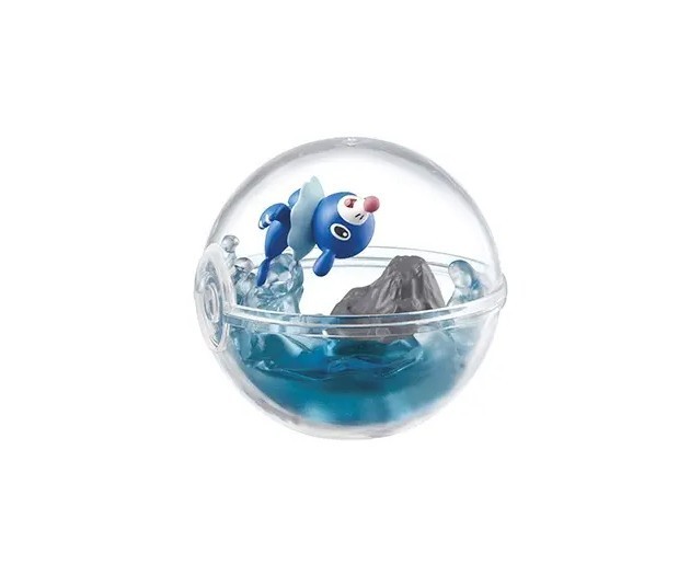Pokemon Sun & Moon Terrarium Collection EX Alola Region Popplio Figure