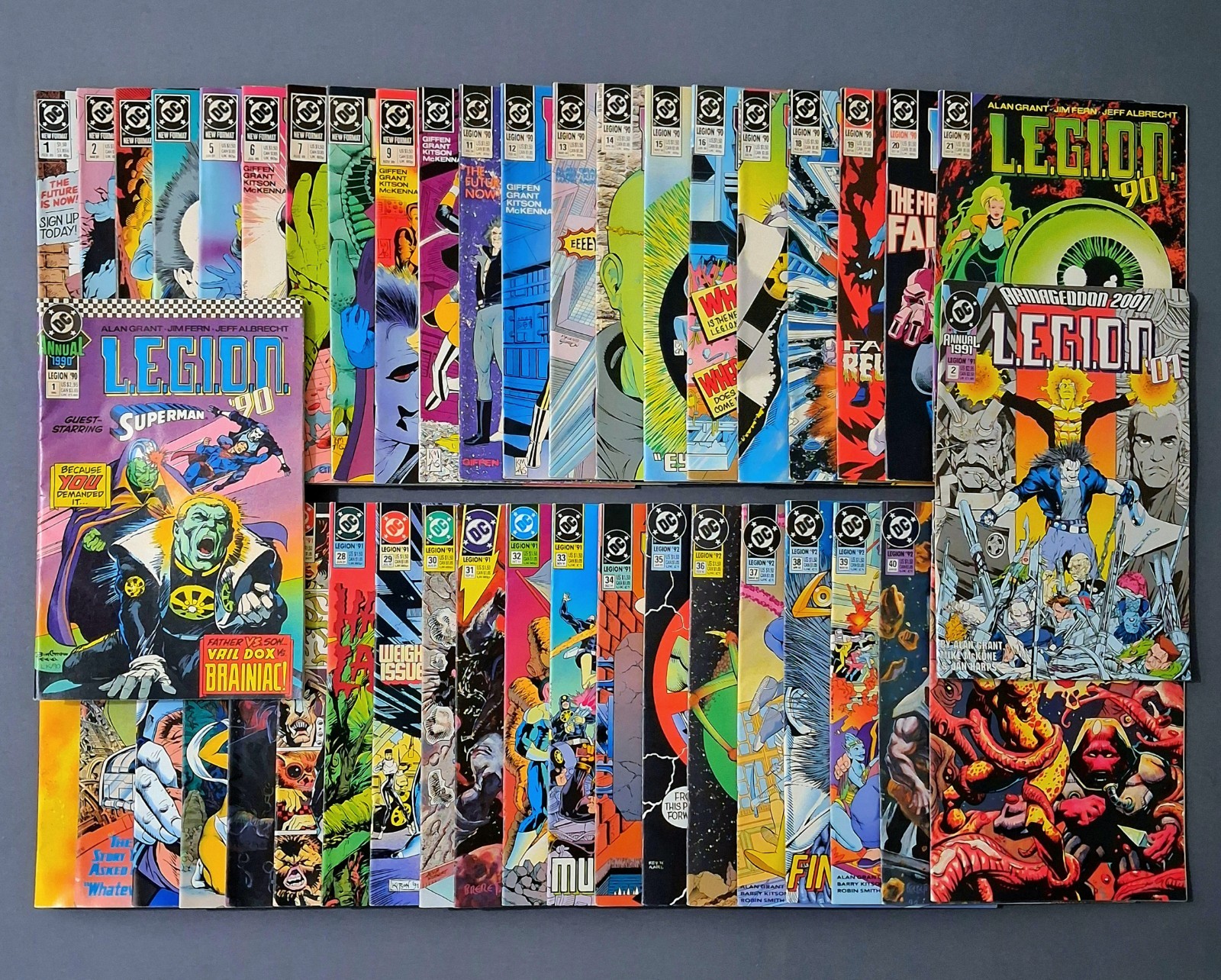 L.E.G.I.O.N \'89 #1-69 + Annuals #1,2,3,5 \