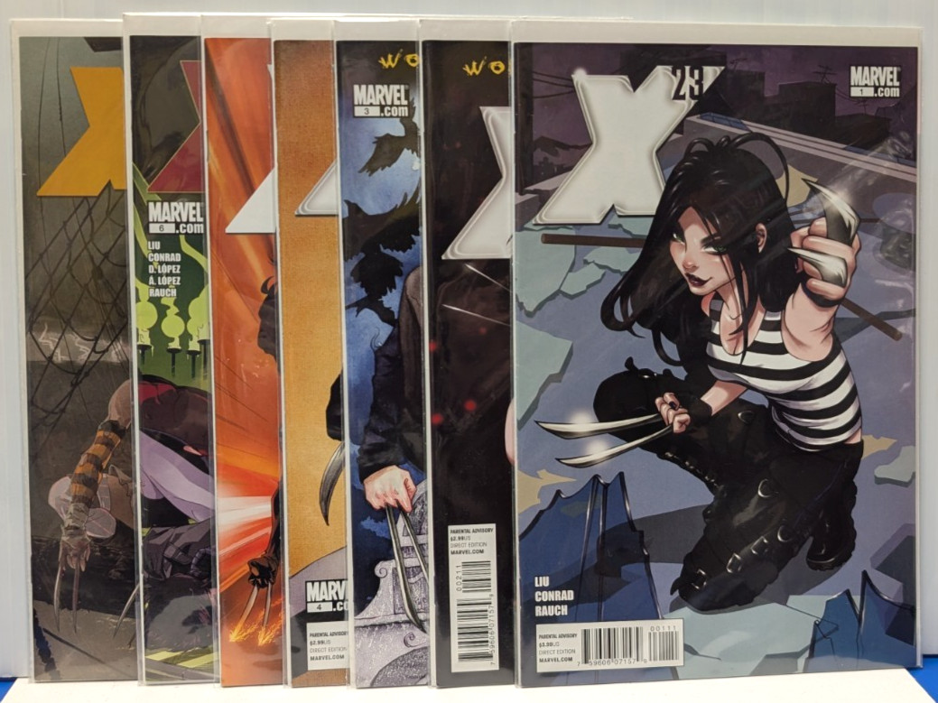 X-23 1-7 VF/NM 1 2 3 4 5 6 7 2010 VOL 03 MARVEL X-MEN MARJORIE LIU LAURA KINNEY