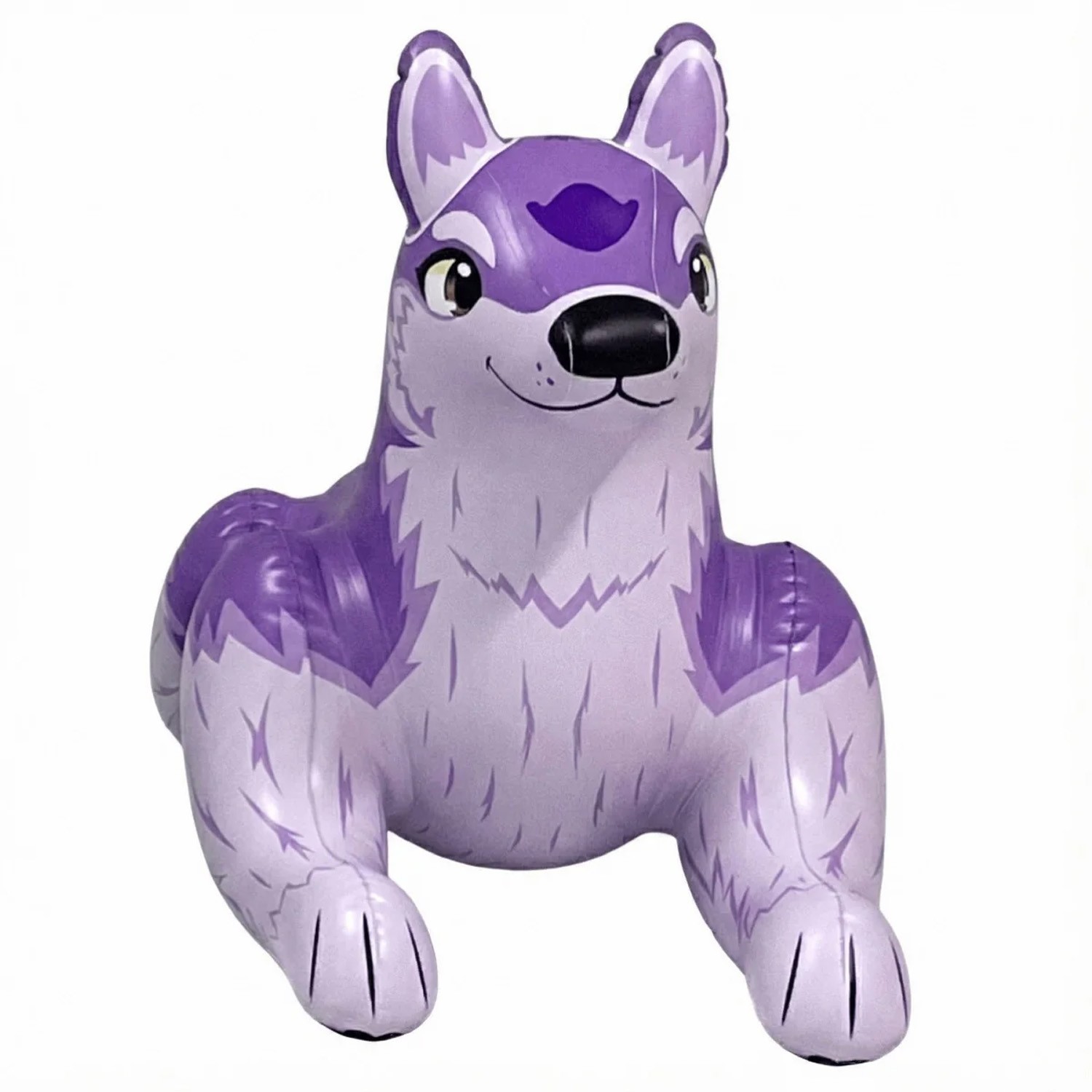 48inch Long German Shepherd Inflatable - Purple color