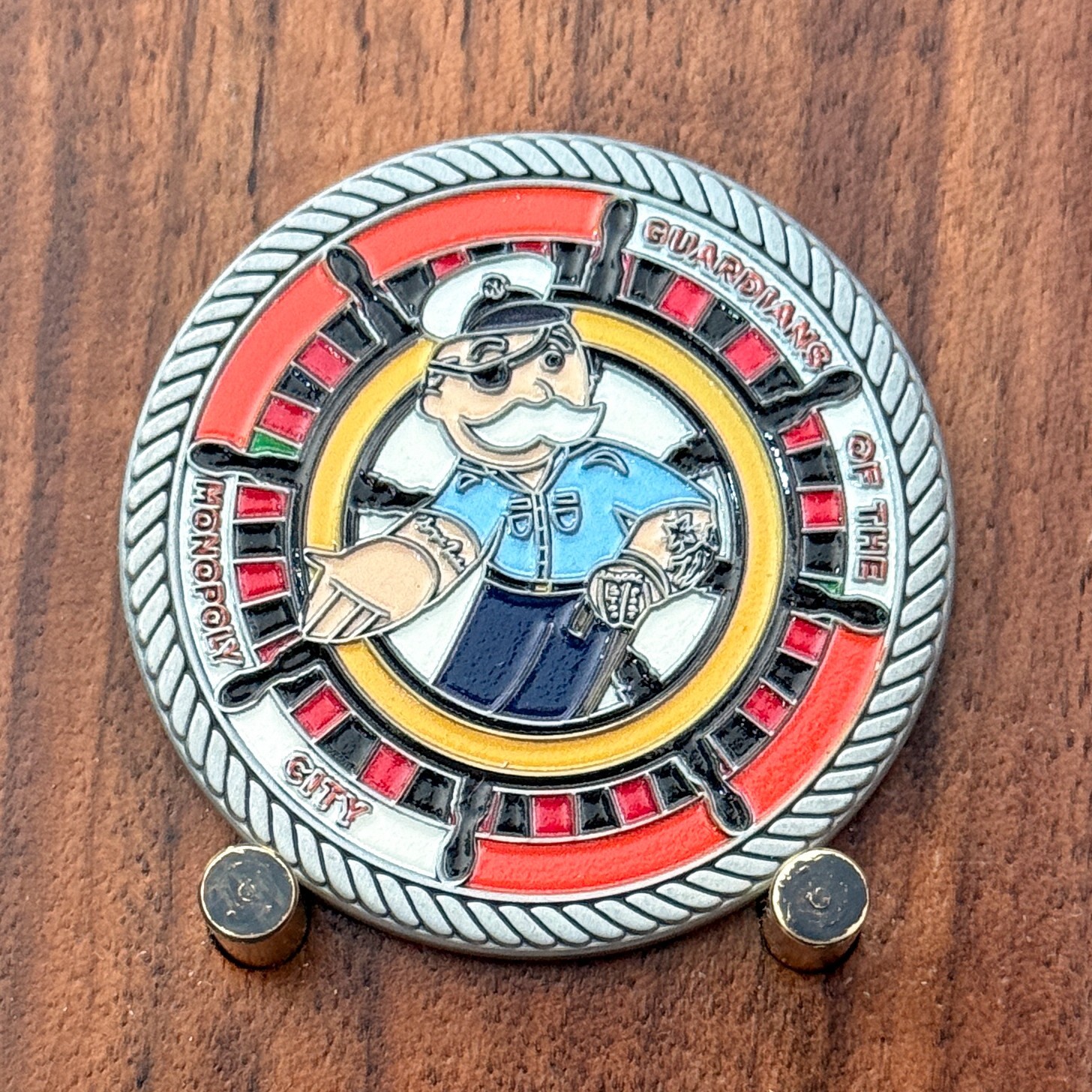 Atlantic City Coast Guard Station Monopoly City Challenge Coin  M#28
