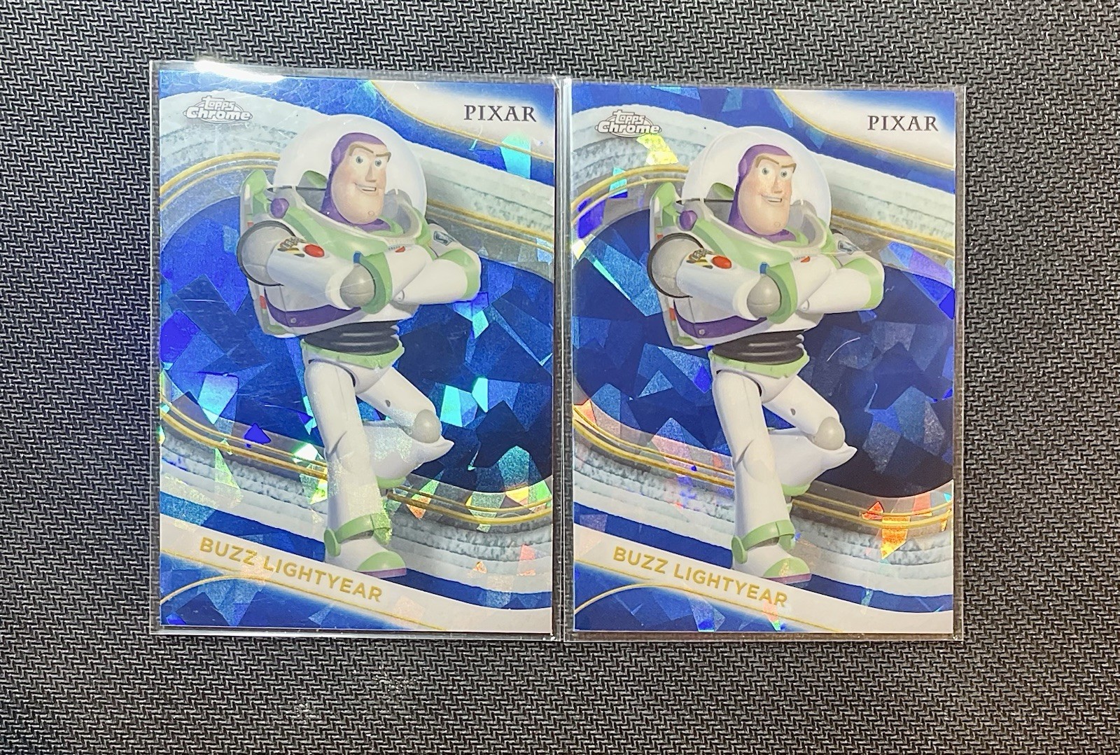 2025 Topps Chrome Disney Sapphire Buzz Lightyear #90 Toy Story 2 Card Lot