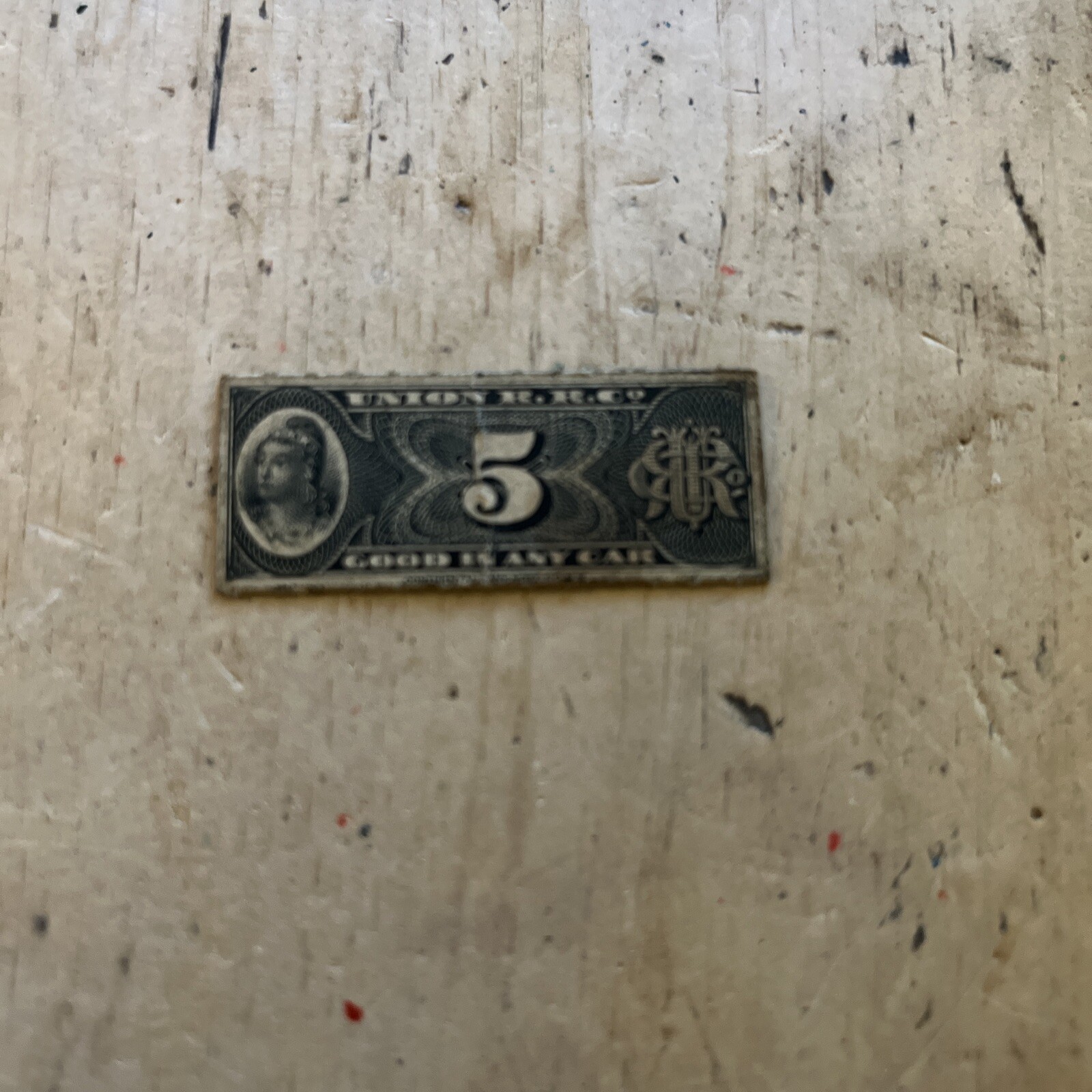 Union R.R.Co Of Providence Ticket