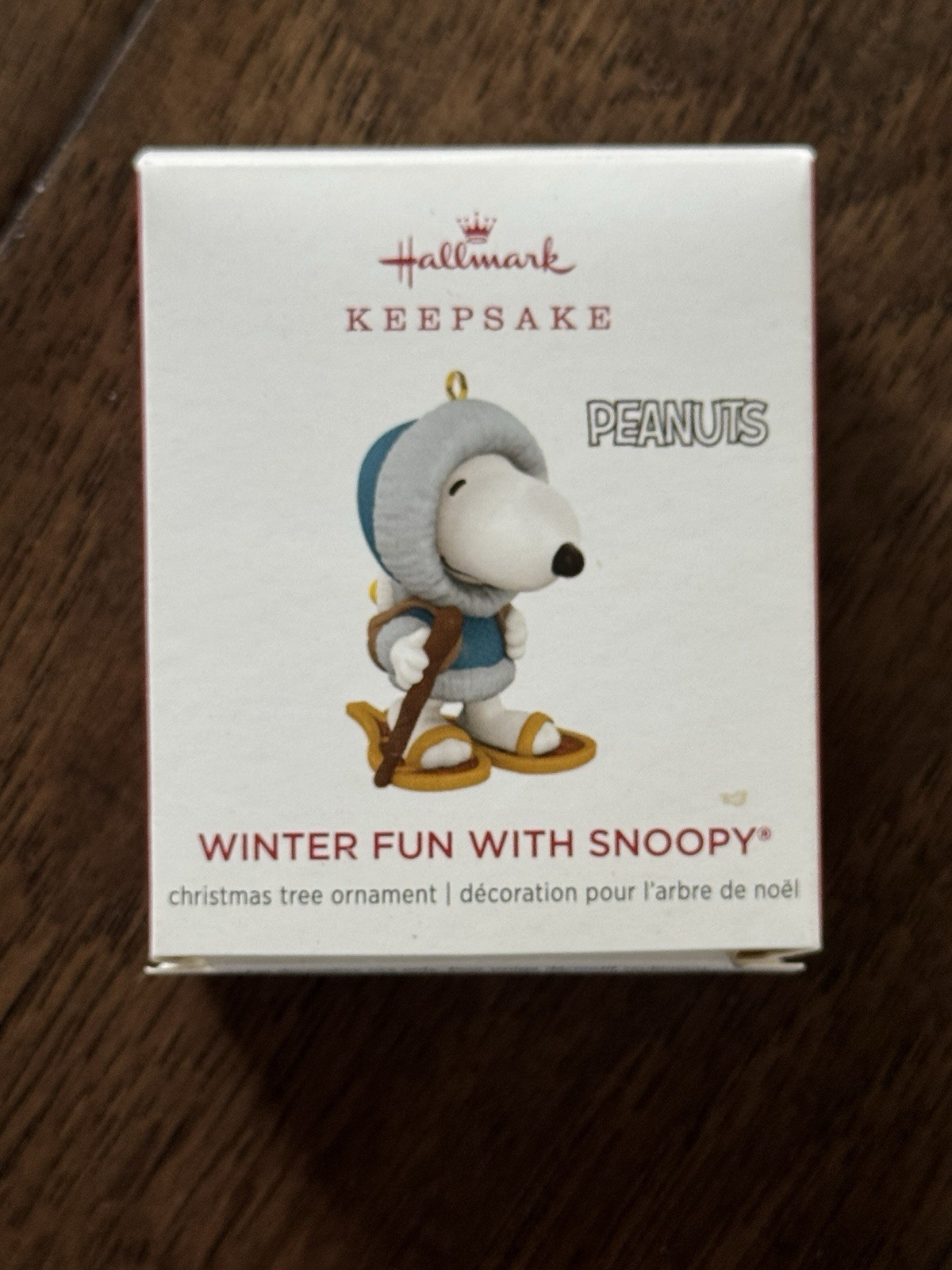 HALLMARK 2019 WINTER FUN WITH SNOOPY SERIES ORNAMENT