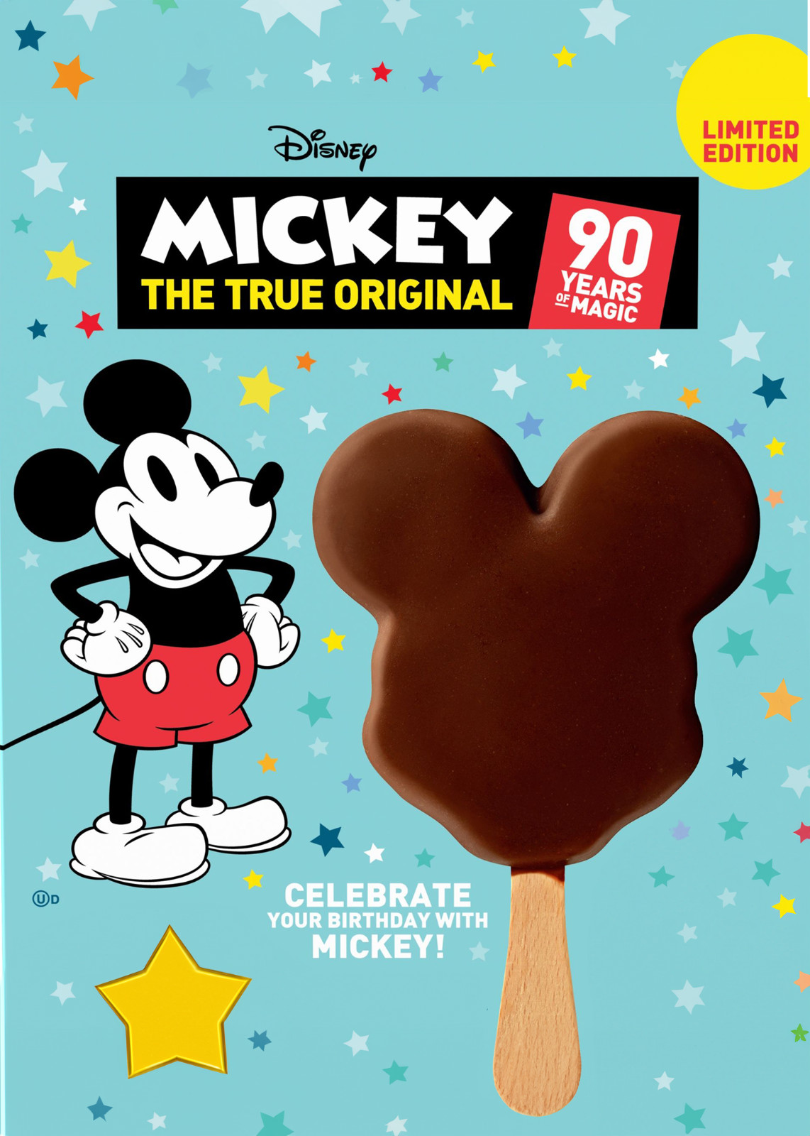 Mickey Mouse Ice Cream Bar, Ice Cream Turck Sticker 5\