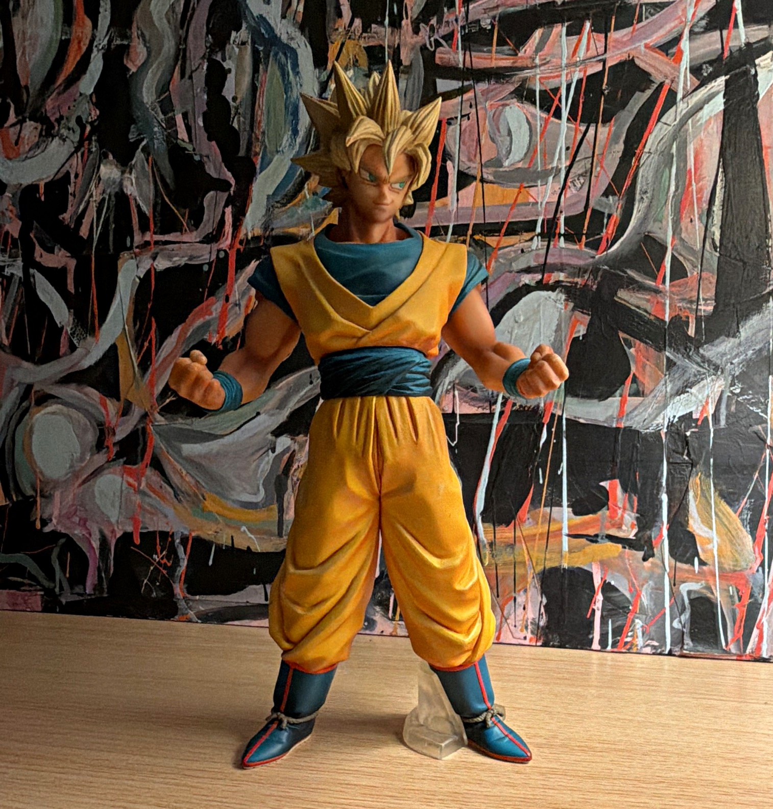 Dragon Ball Z Super Saiyan Son Goku Plastic Figure - Unboxed No Packaging