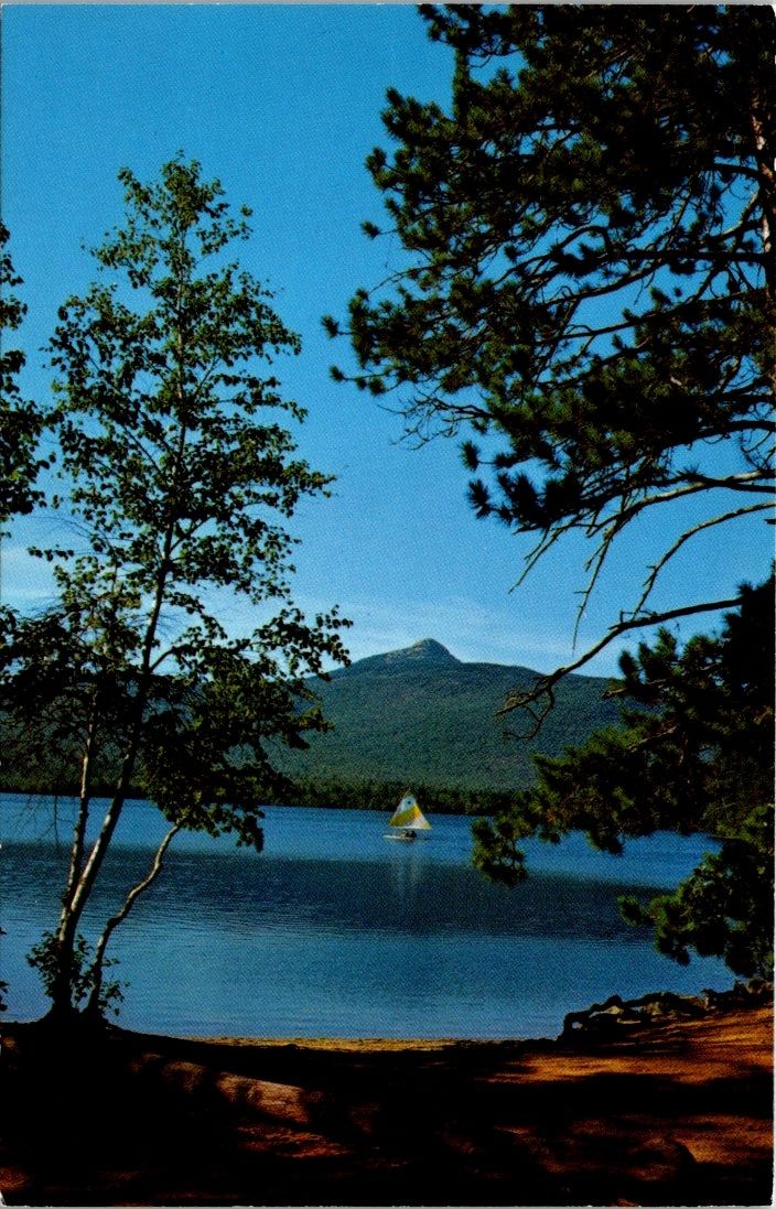 Postcard United States New Hampshire White Mountains Mt. And Lake Chocorua Postcard United States New Hampshire White Mountains Mt. And Lake Chocorua