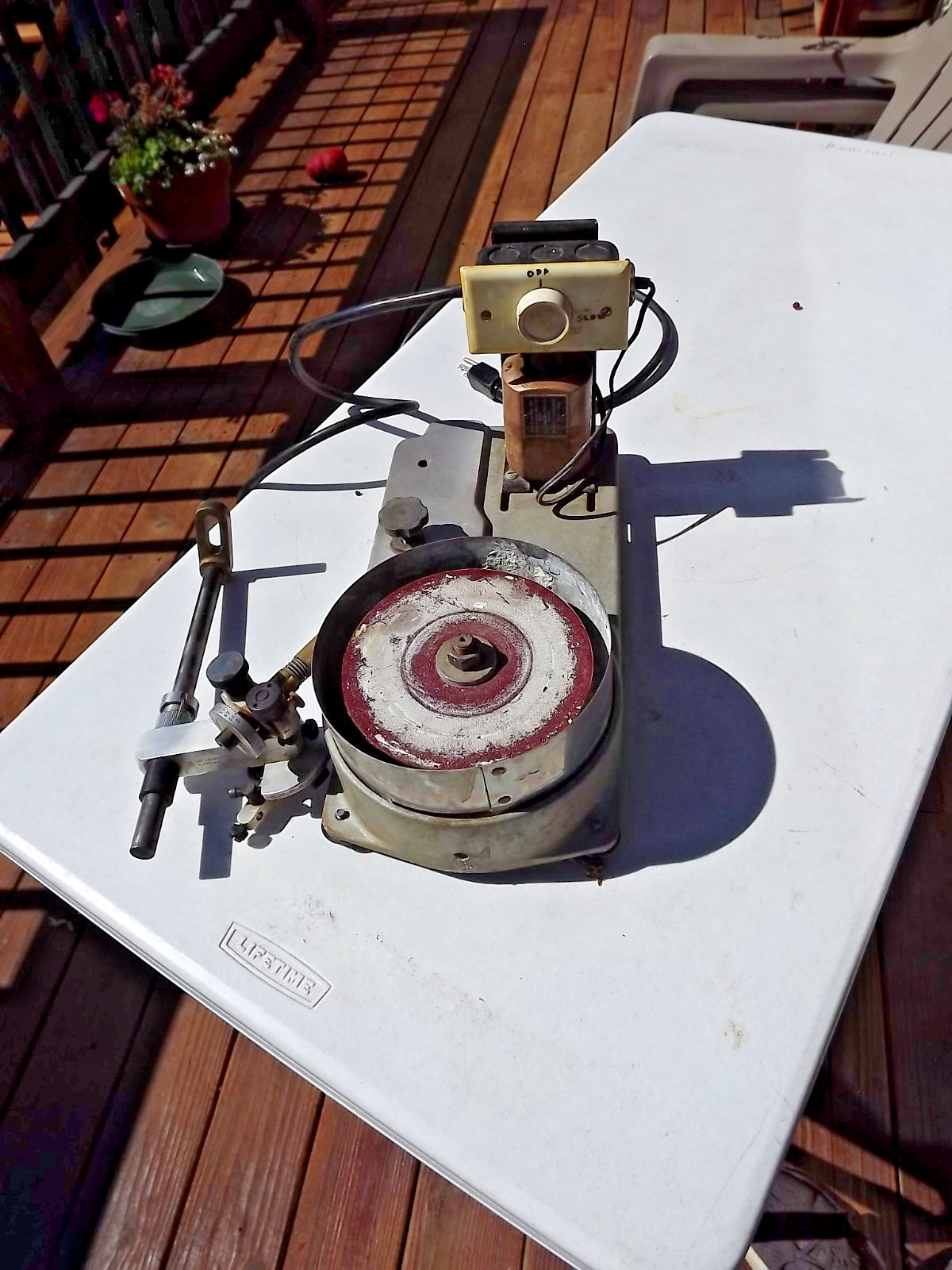 Used LEE Lapidaries Lapidary Gemstone Faceting Machine Used LEE Lapidaries Lapidary Gemstone Faceting Machine