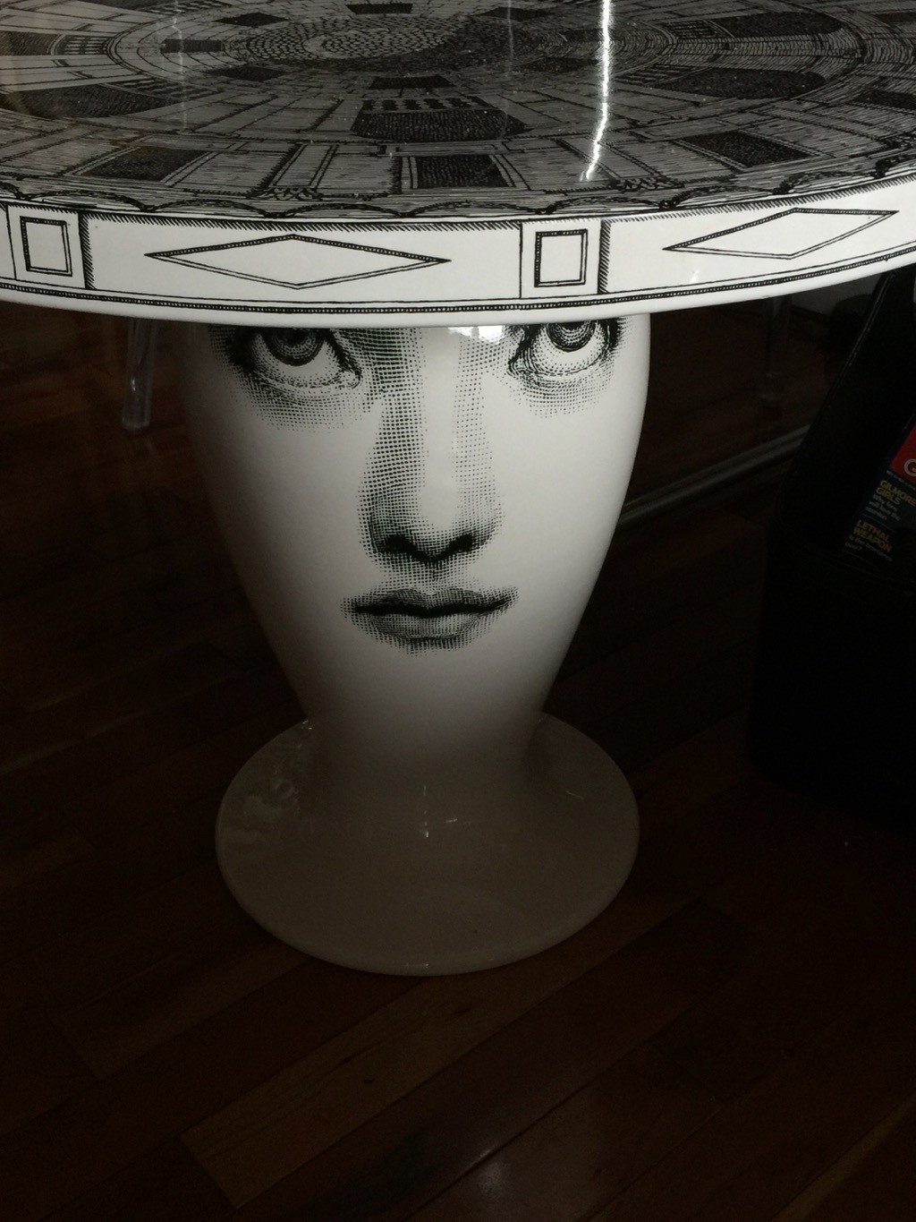 Fornasetti Architettonico Ceramic table Original Authentic