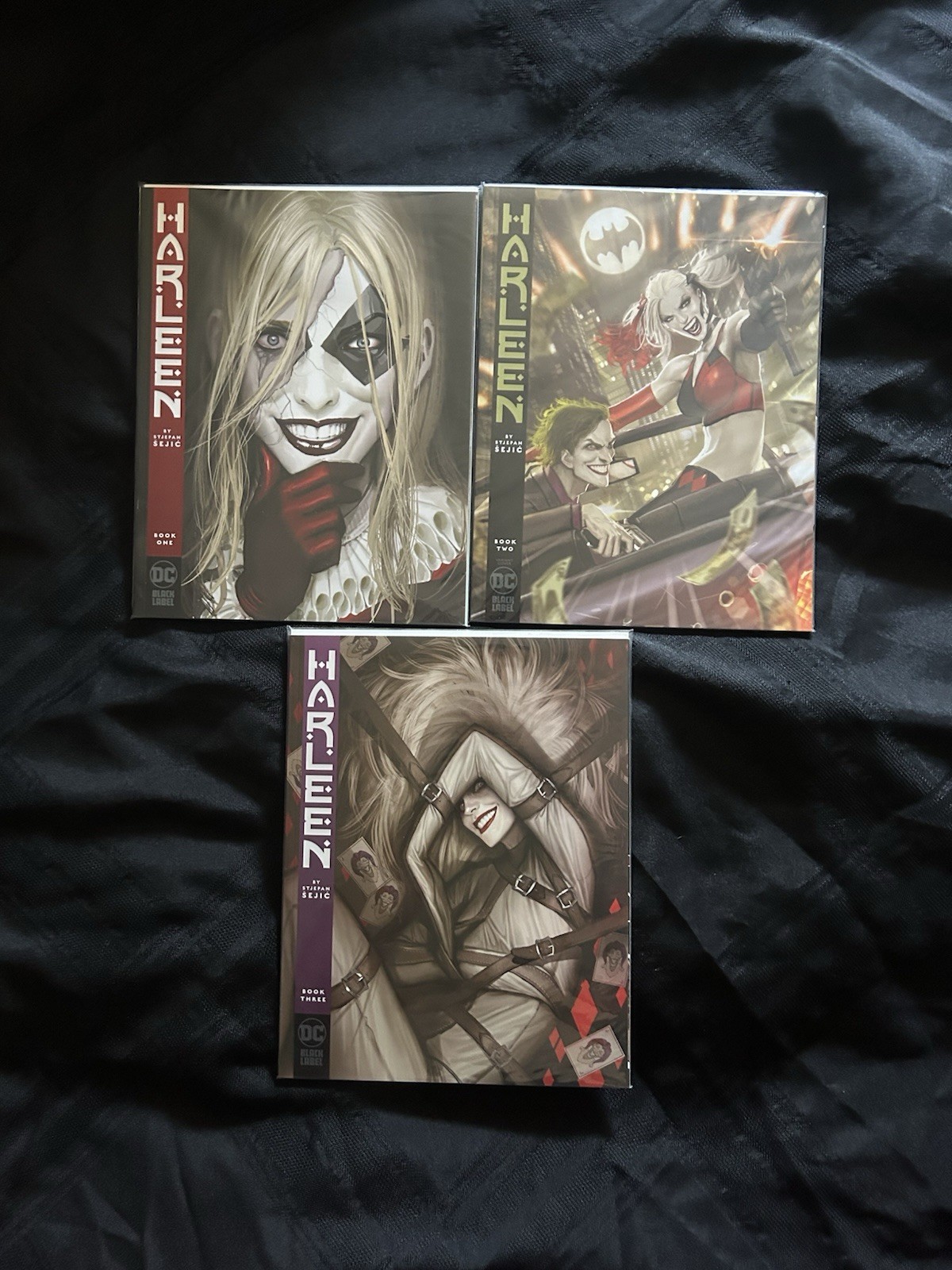 DC Black Label Harleen (2019) 1 2 3 Complete Set Stjepan Sejic NM/VF