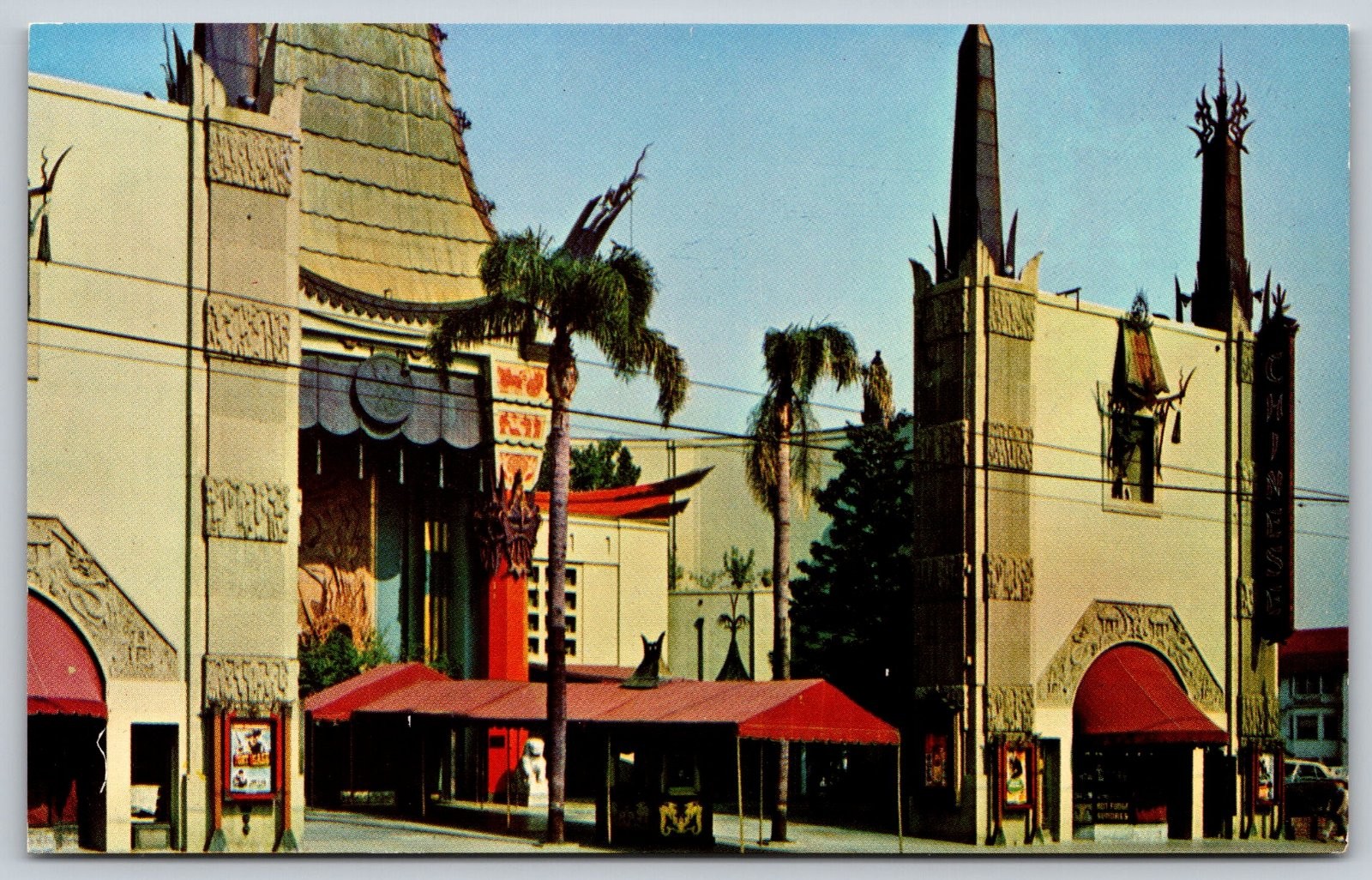 Grauman\'s Chinese Theatre Hollywood California Postcard PC303
