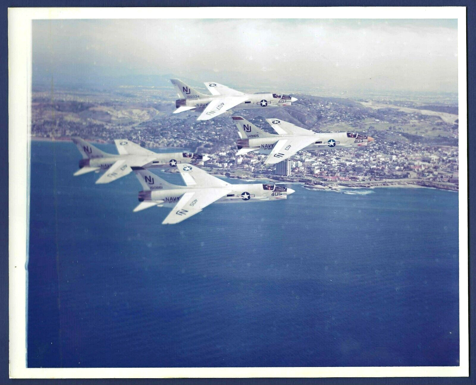 US Navy Vought F-8E Crusaders of VF-124 Gunfighters 8\