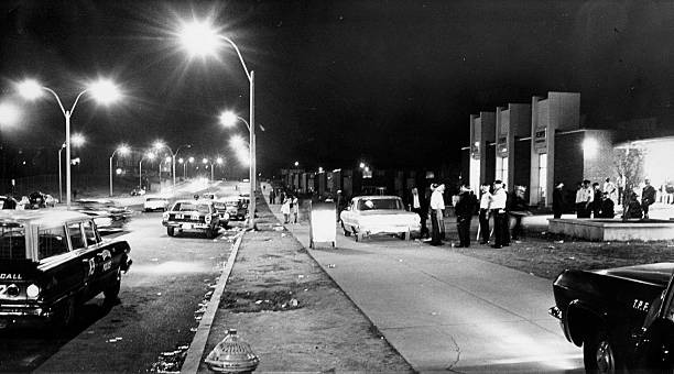 The scene at Washington Park in Boston on June 3 1967 Boston MA Old Photo