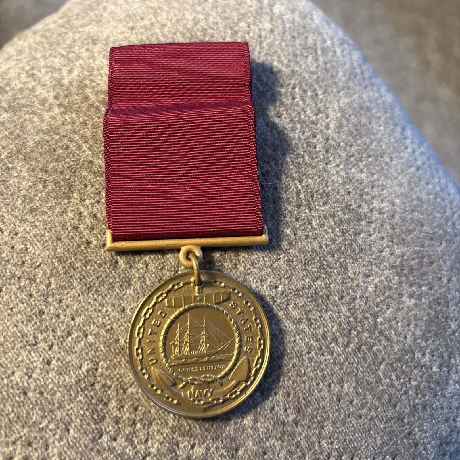 VTG-1935- Good Conduct Medal W/Sailors Name