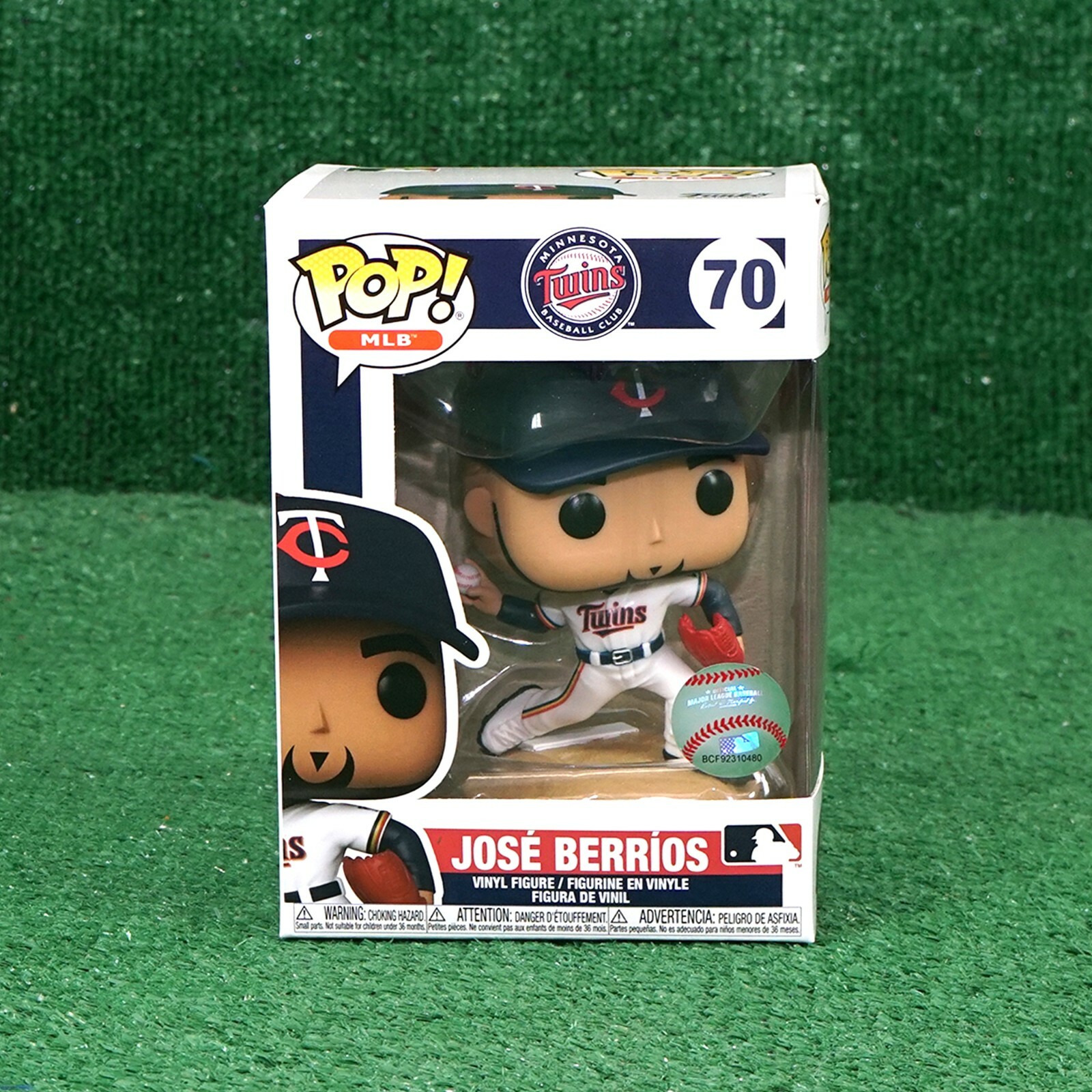 Funko Pop MLB #70 - Minnesota Twins Jose Berrios White Jersey *Mint* 