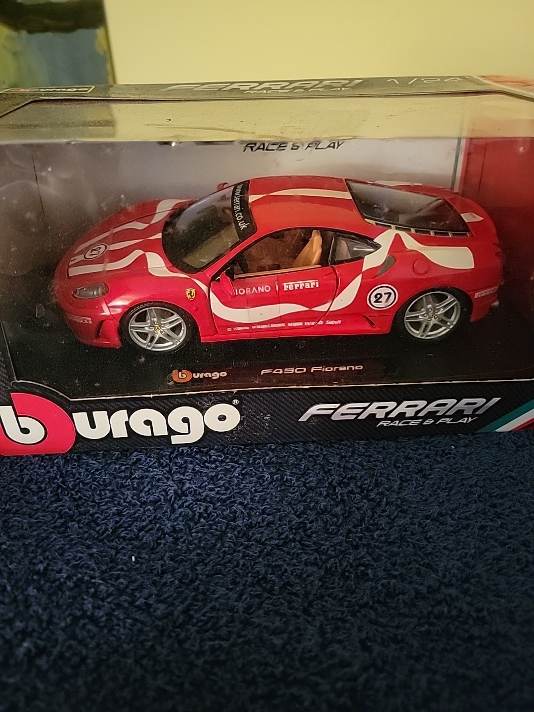 BURAGO 1:24 Ferrari F430 Fiorano In Box. CAR #27