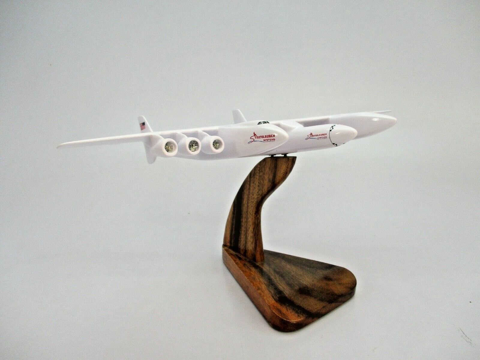 Stratolaunch Scaled Composites Airplane Wood Model Replica Large 