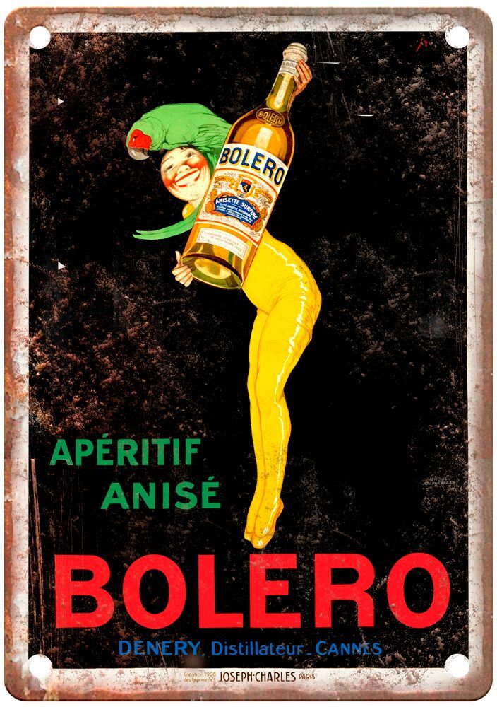 STALL, Joseph Bolero Apéritif Anisé, 1926 Liquor Poster Retro Look Sign E1321 STALL, Joseph Bolero Apéritif Anisé, 1926 Liquor Poster Retro Look Sign E1321