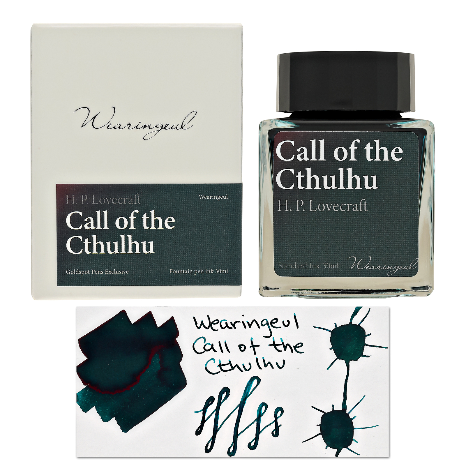 Wearingeul H.P. Lovecraft Literature Ink in Call of the Cthulhu - 30mL - NEW
