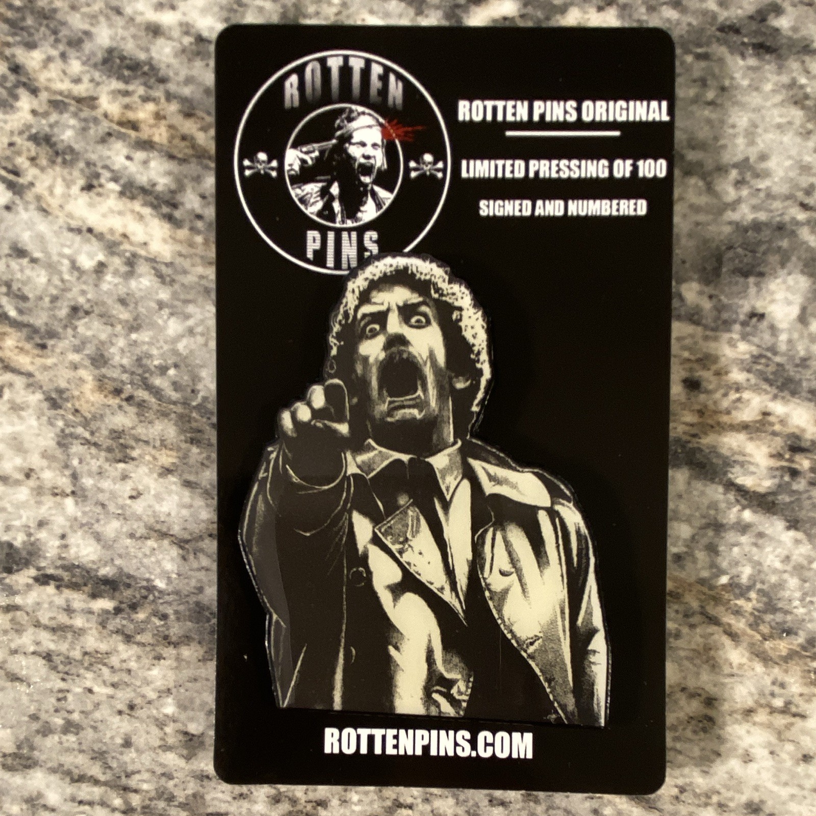 (1978) Invasion Of The Body Snatchers Large Pin Rotten Pins #77/100 OOP Horror (1978) Invasion Of The Body Snatchers Large Pin Rotten Pins #77/100 OOP Horror