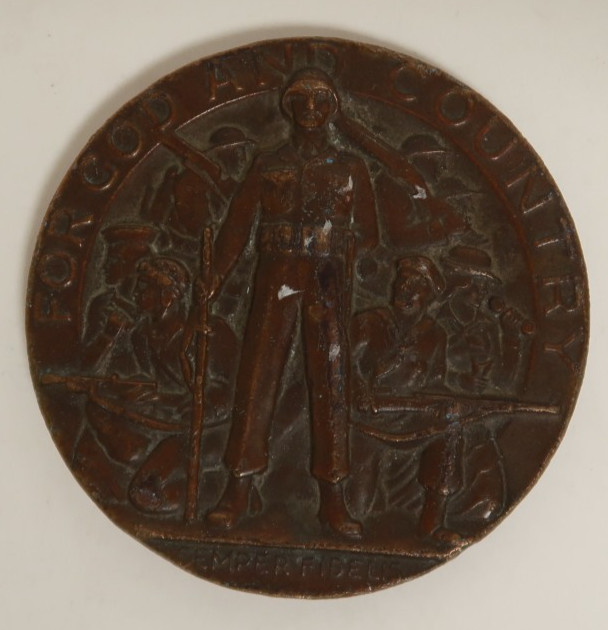 American Legion School Award Courage Leadership Honor Service Medallion Coin