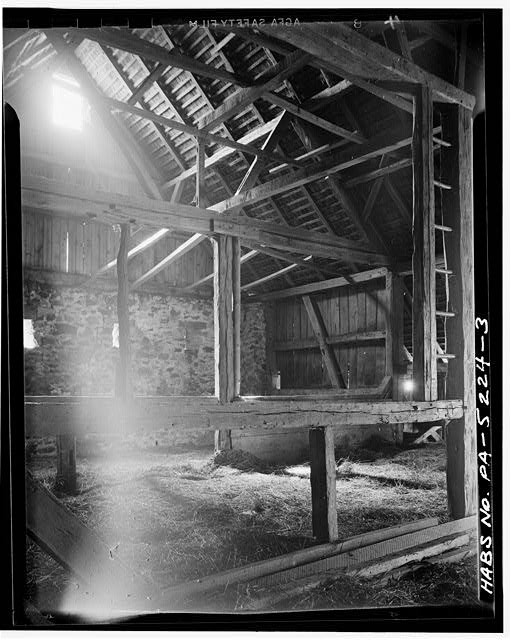 3. FRAMING DETAIL - Henry Landis Barn, County Road, Lancaster, Lancaster