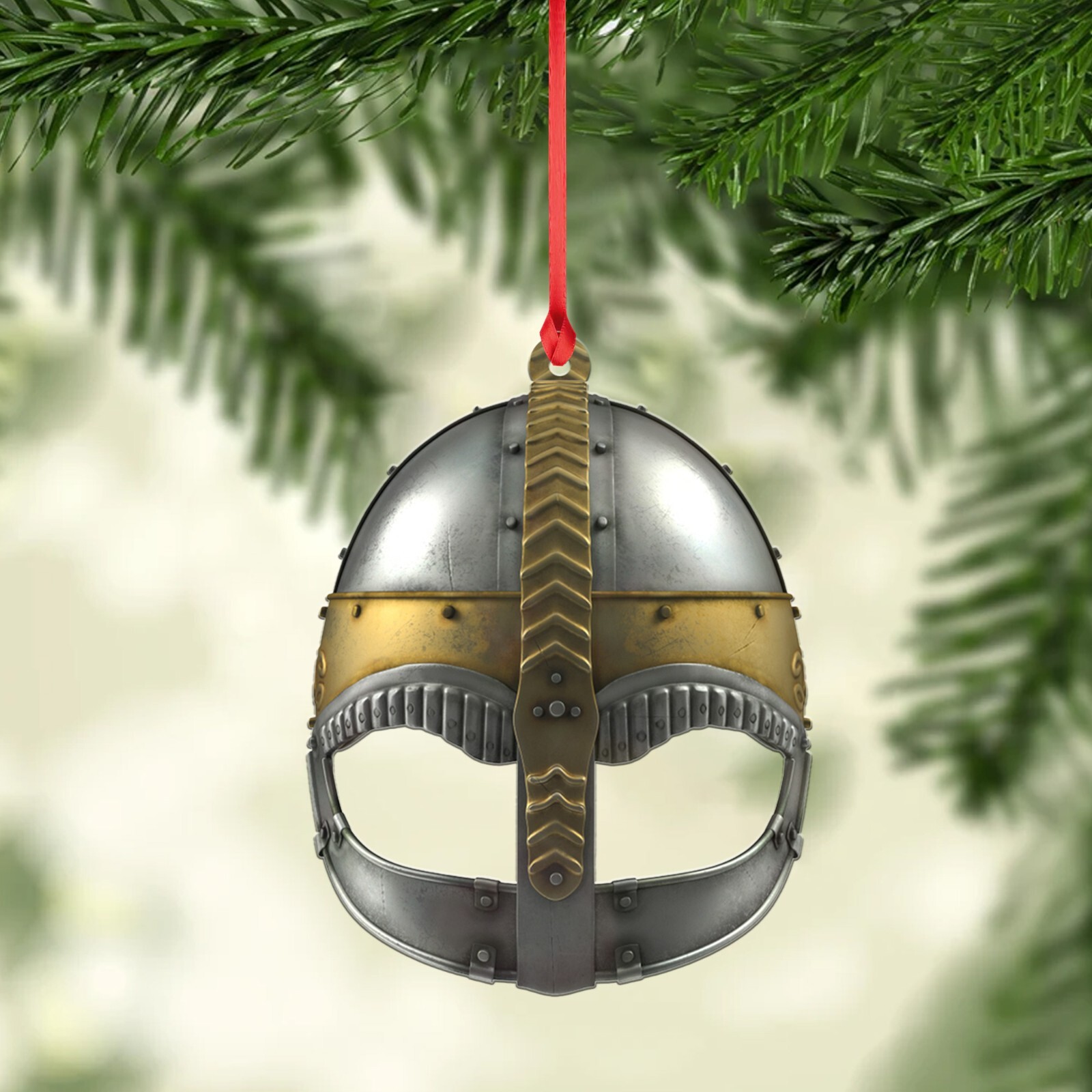 Personalized Viking Helmet Ornament, Viking Christmas Ornament, Gothic Ornament Personalized Viking Helmet Ornament, Viking Christmas Ornament, Gothic Ornament