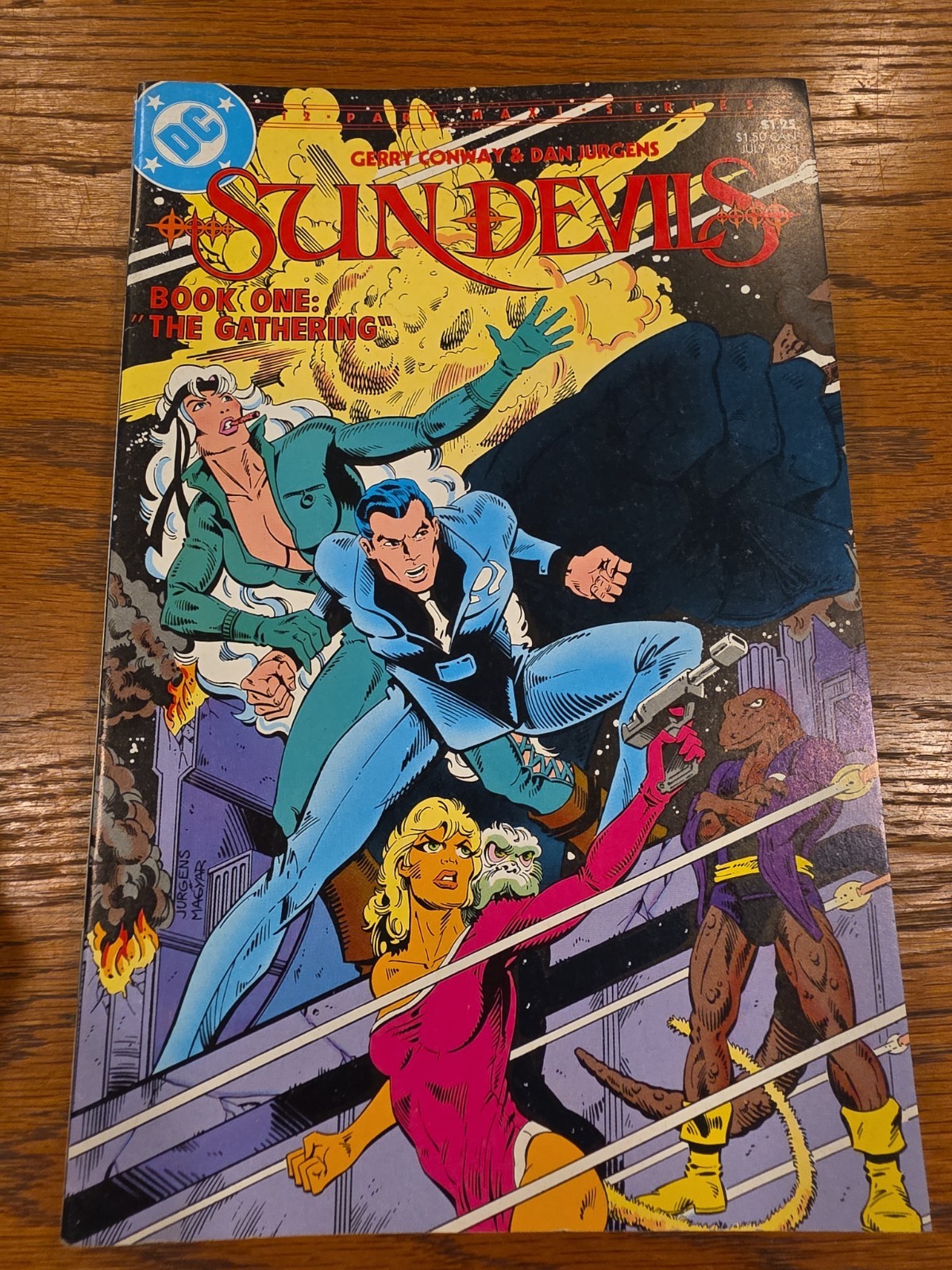 Sun Devils #1-12 Complete Series DC Comics 1984-85 VF to VF/NM Comic Lot Sun Devils #1-12 Complete Series DC Comics 1984-85 VF to VF/NM Comic Lot