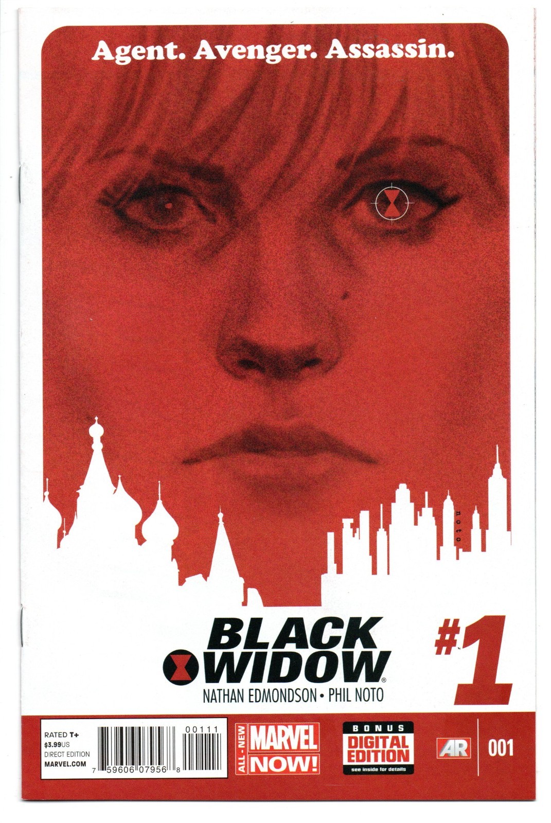 Black Widow #1 Phil Noto Cover Marvel 2014 NM UNREAD