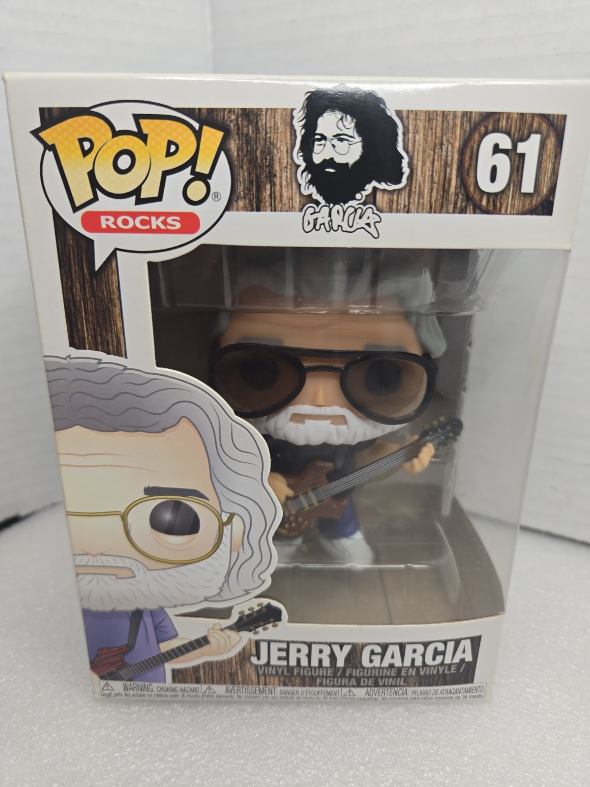 Funko Pop Rocks Jerry Garcia, #61 