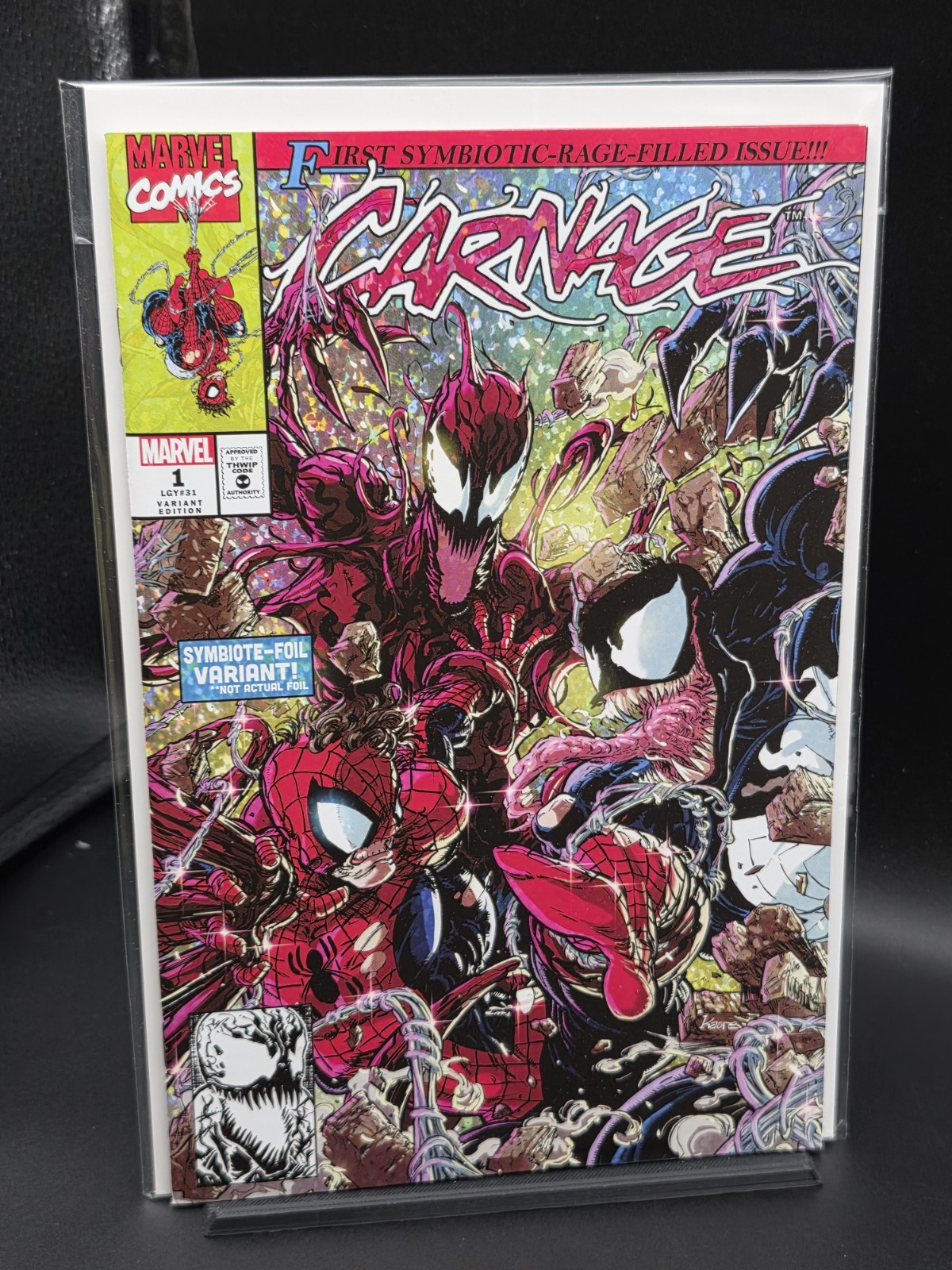 CARNAGE #1 KAARE ANDREWS EXCLUSIVE Var unknown comics /  