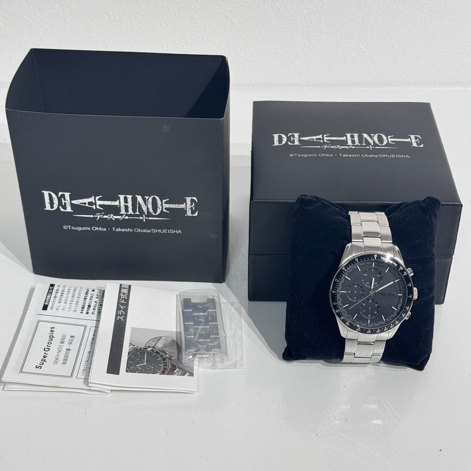 Super Groupies Death Note Watch Light Yagami Model Limited Edition JAPAN w/box
