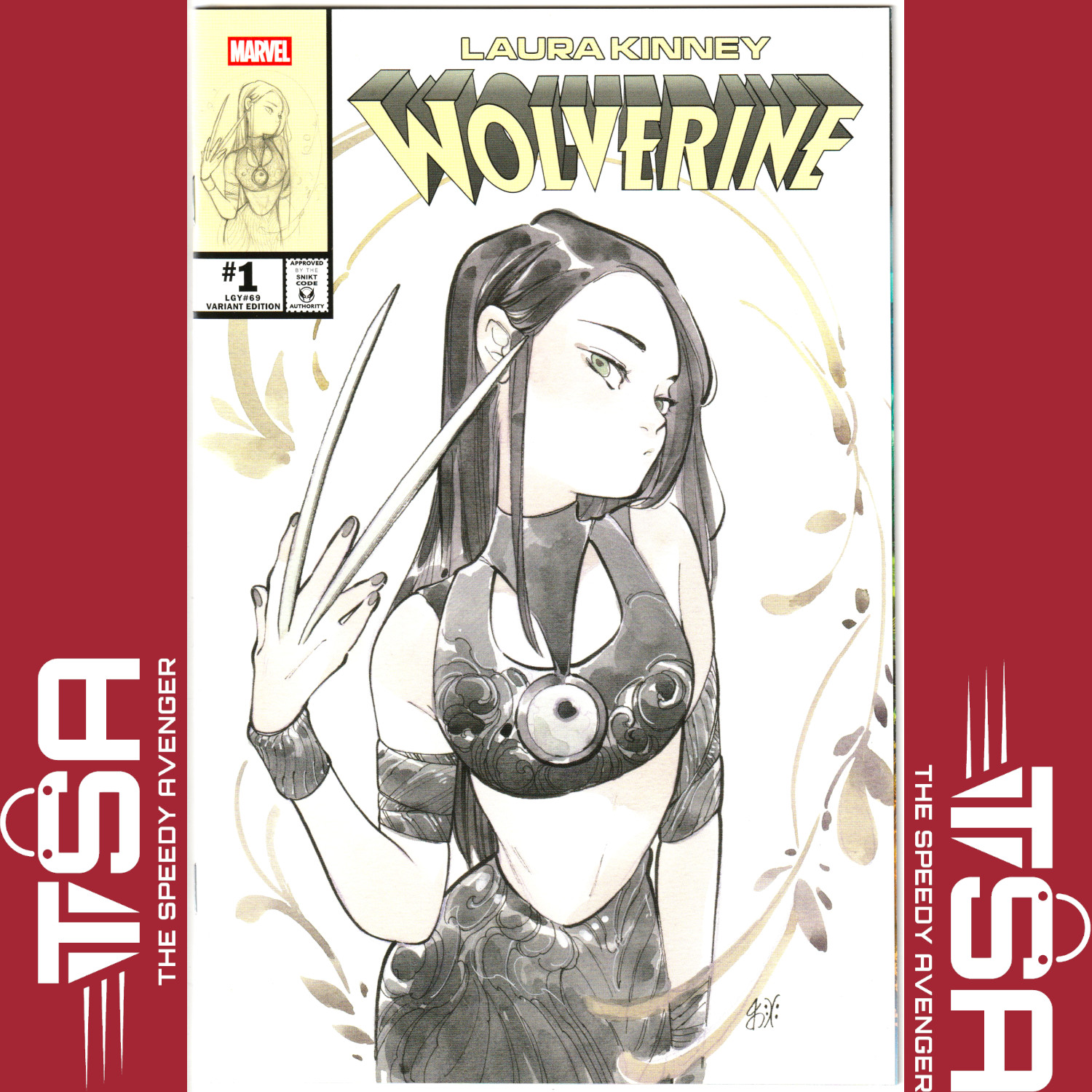 LAURA KINNEY WOLVERINE #1 Peach Momoko Tokyo Comic Con Corner Box Variant 2024
