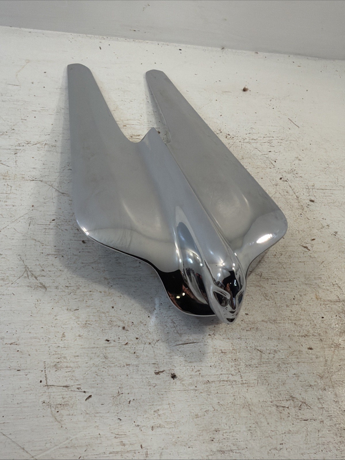 NOS OEM GM 1463581 Cadillac Flying Lady Goddess Chrome Hood Ornament 1956 Coupe NOS OEM GM 1463581 Cadillac Flying Lady Goddess Chrome Hood Ornament 1956 Coupe