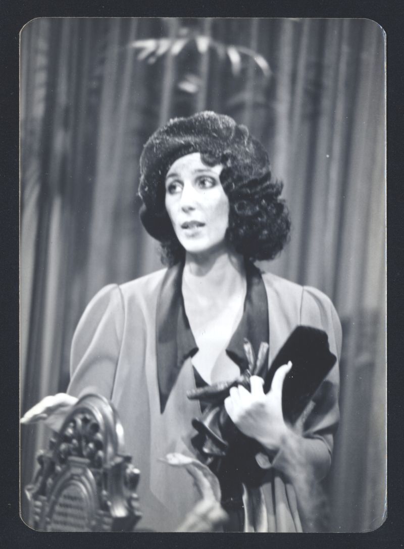 1979 CHER On CHER AND OTHER FANTASIES On Set Candid Vintage Original Photo nb