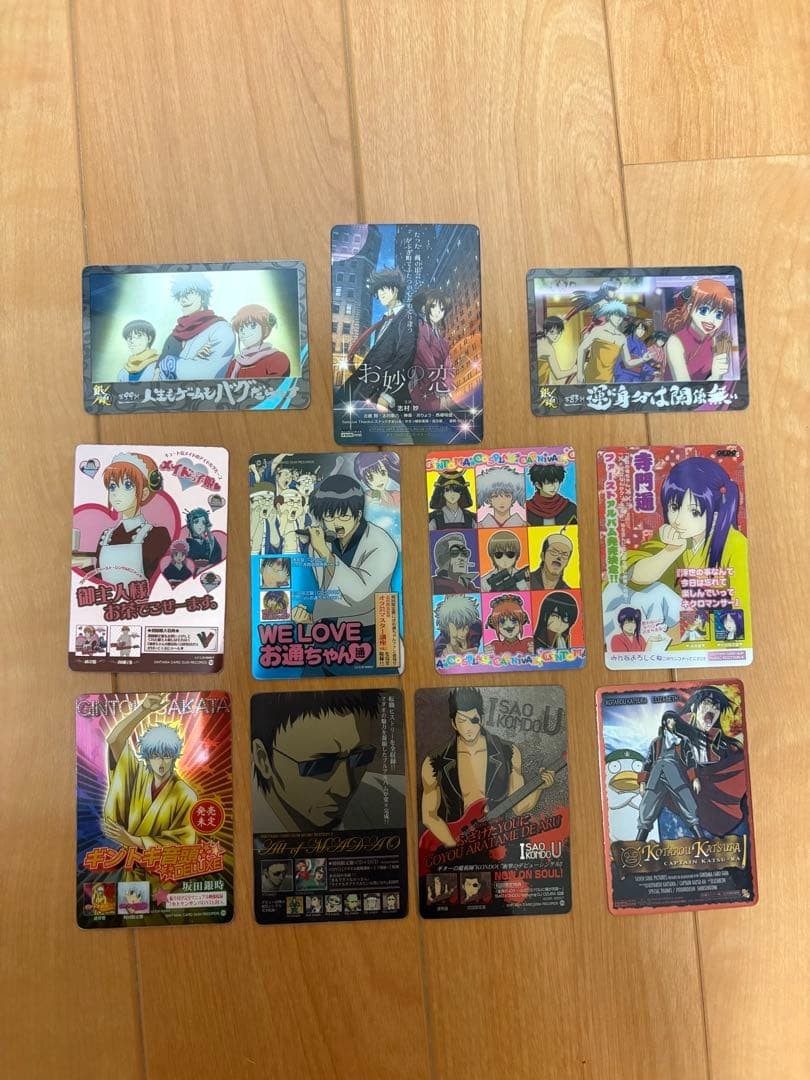 Gintama Card Gum Carddas Story Card Rare Foil Stamping Rare 2008