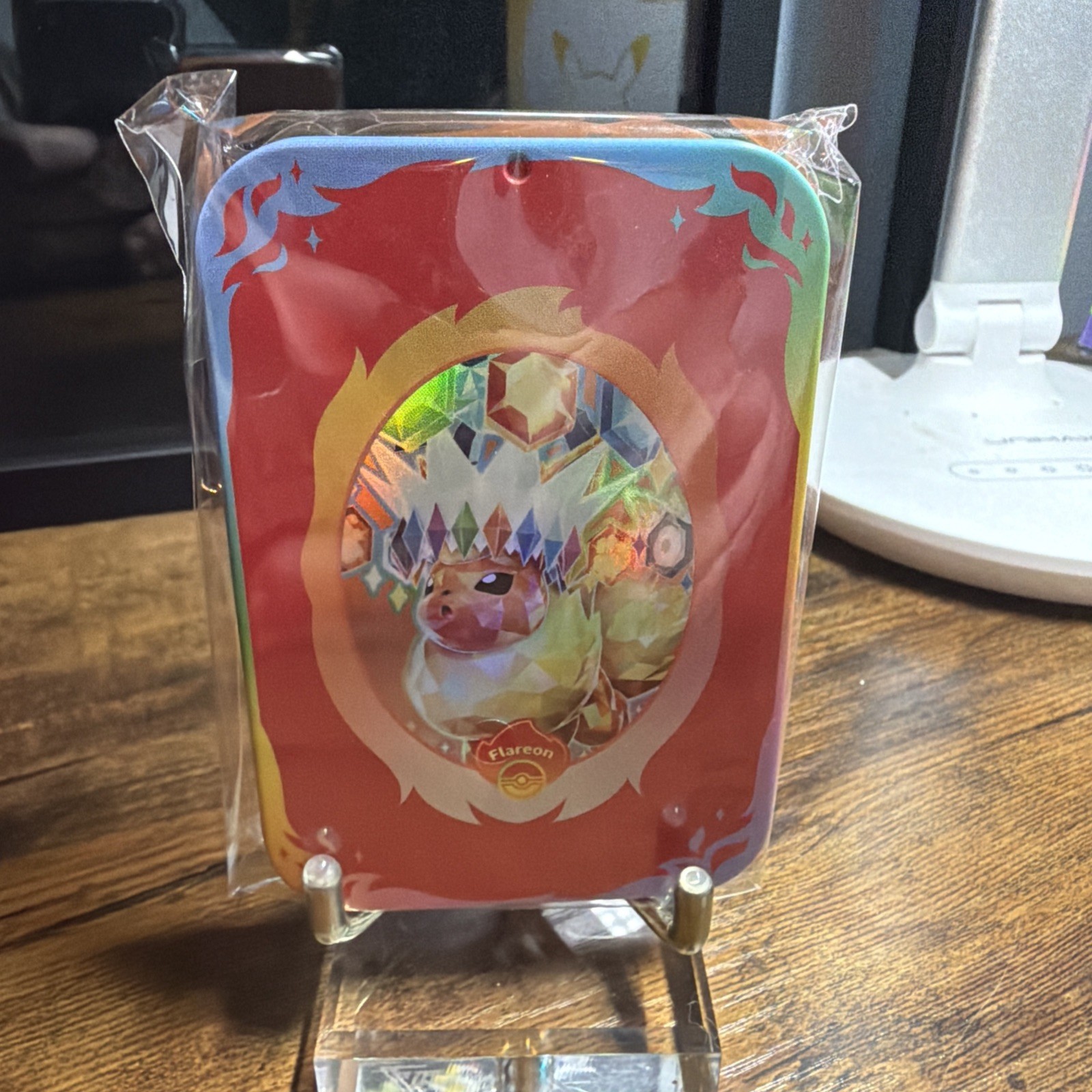 Pokemon TCG S-Chinese Terastal Festival Flareon Mini Tin Box w/ Magnet Unopened Pokemon TCG S-Chinese Terastal Festival Flareon Mini Tin Box w/ Magnet Unopened
